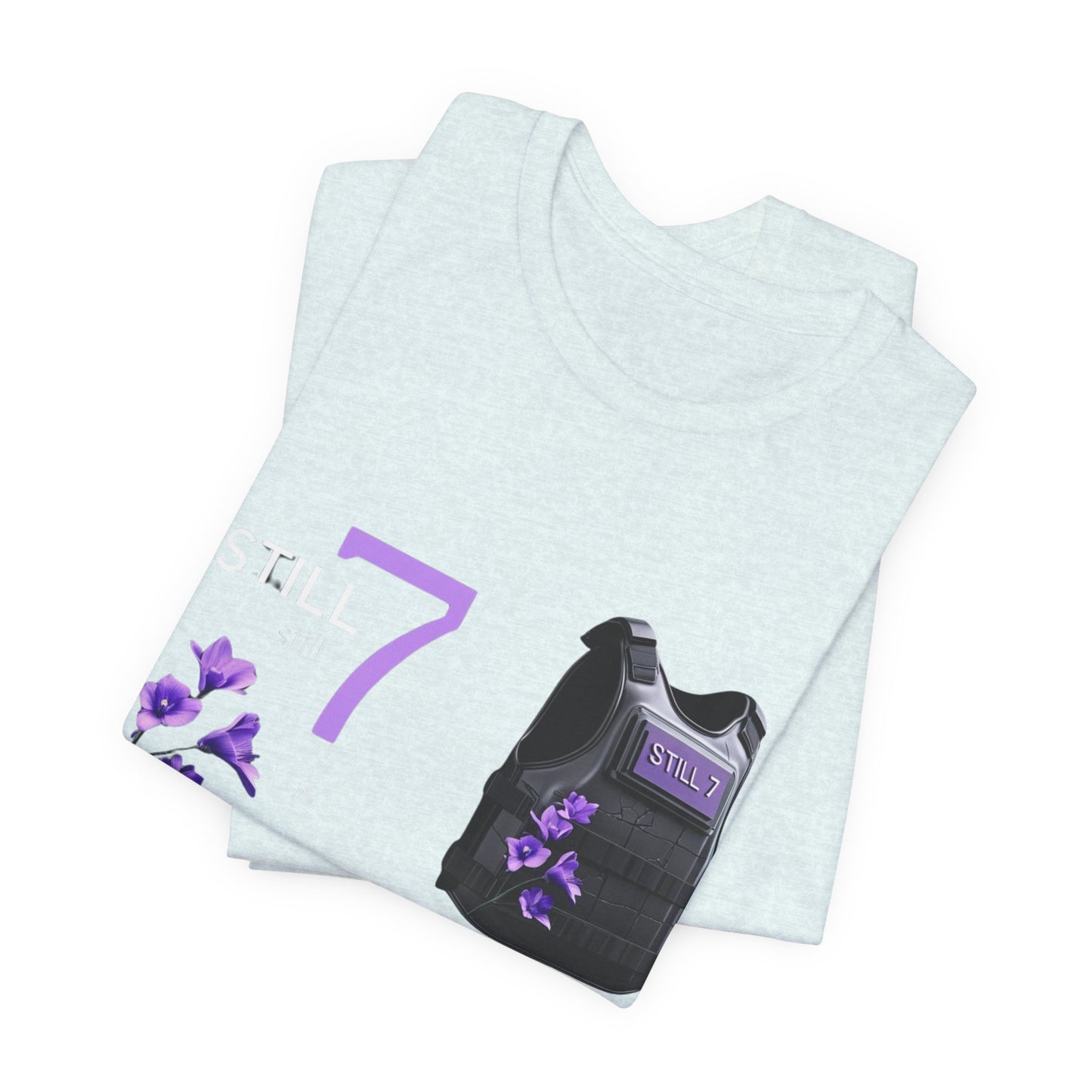 Bulletproof Vest Floral Tee — “I Am The Proof” Graphic T‑Shirt