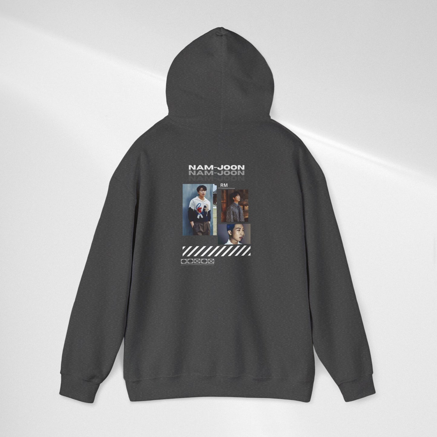 NAMJOON Hoodie — Retro Filmstrip Portrait Pullover