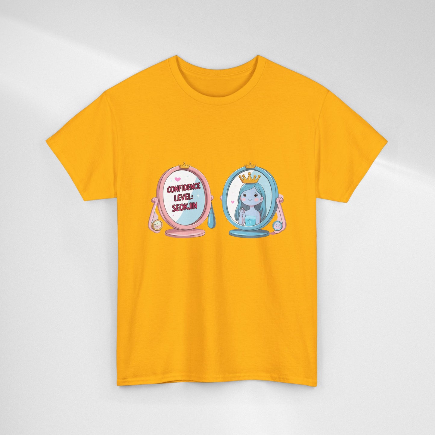 BTS Jin Confidence Level T-Shirt — Seokjin Fan Tee