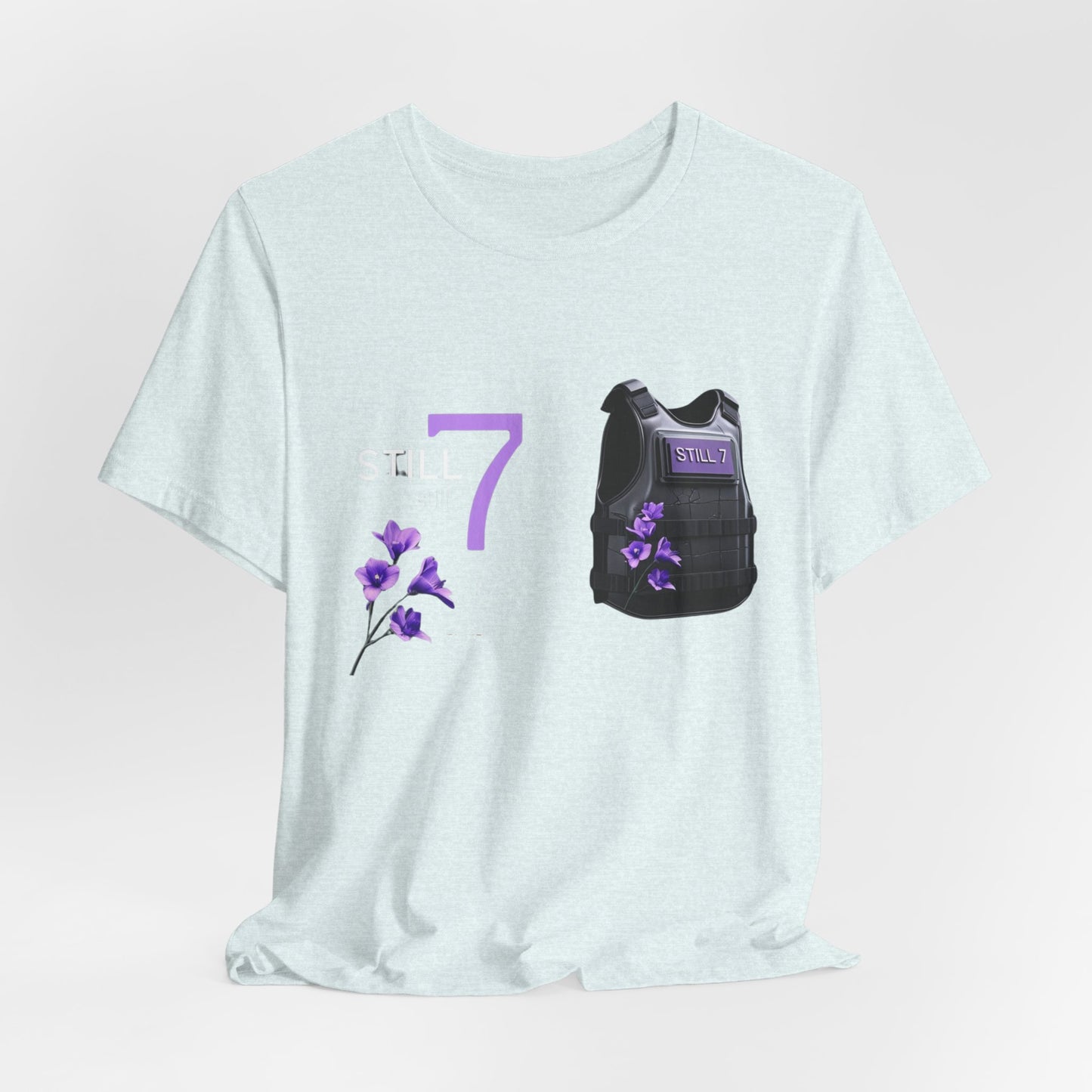 Bulletproof Vest Floral Tee — “I Am The Proof” Graphic T‑Shirt