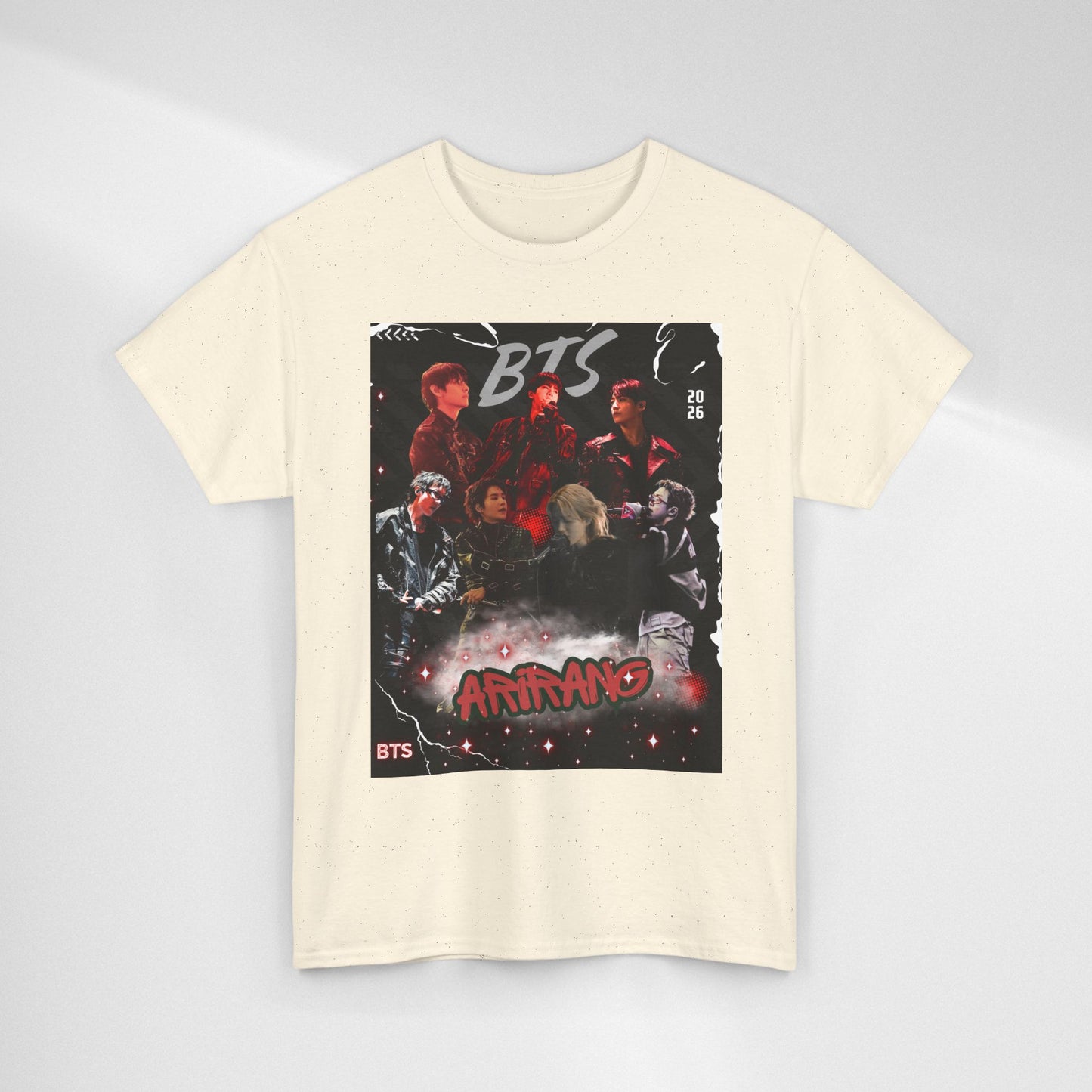 BTS Album Art Graphic Tee — 'Arirang' Fan Shirt