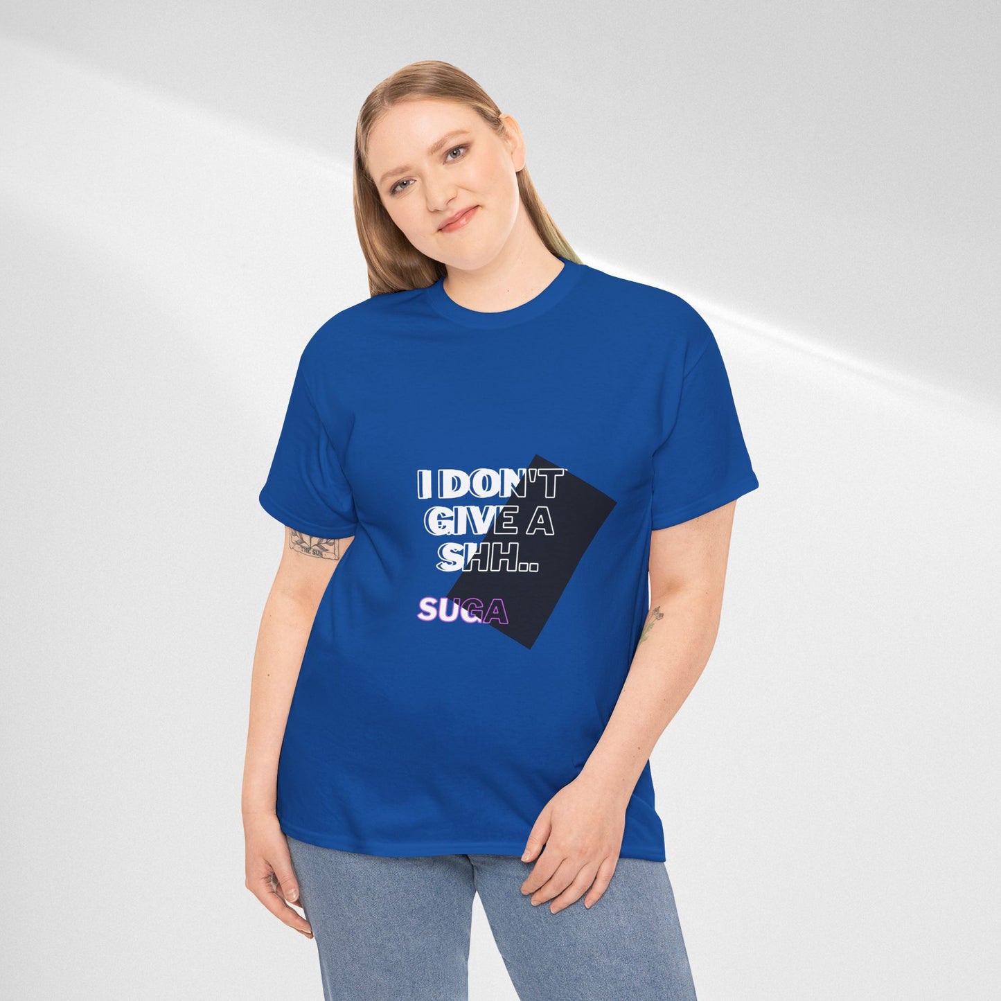 I Don't Give a Shh Tee — Bold Graphic Statement T‑Shirt