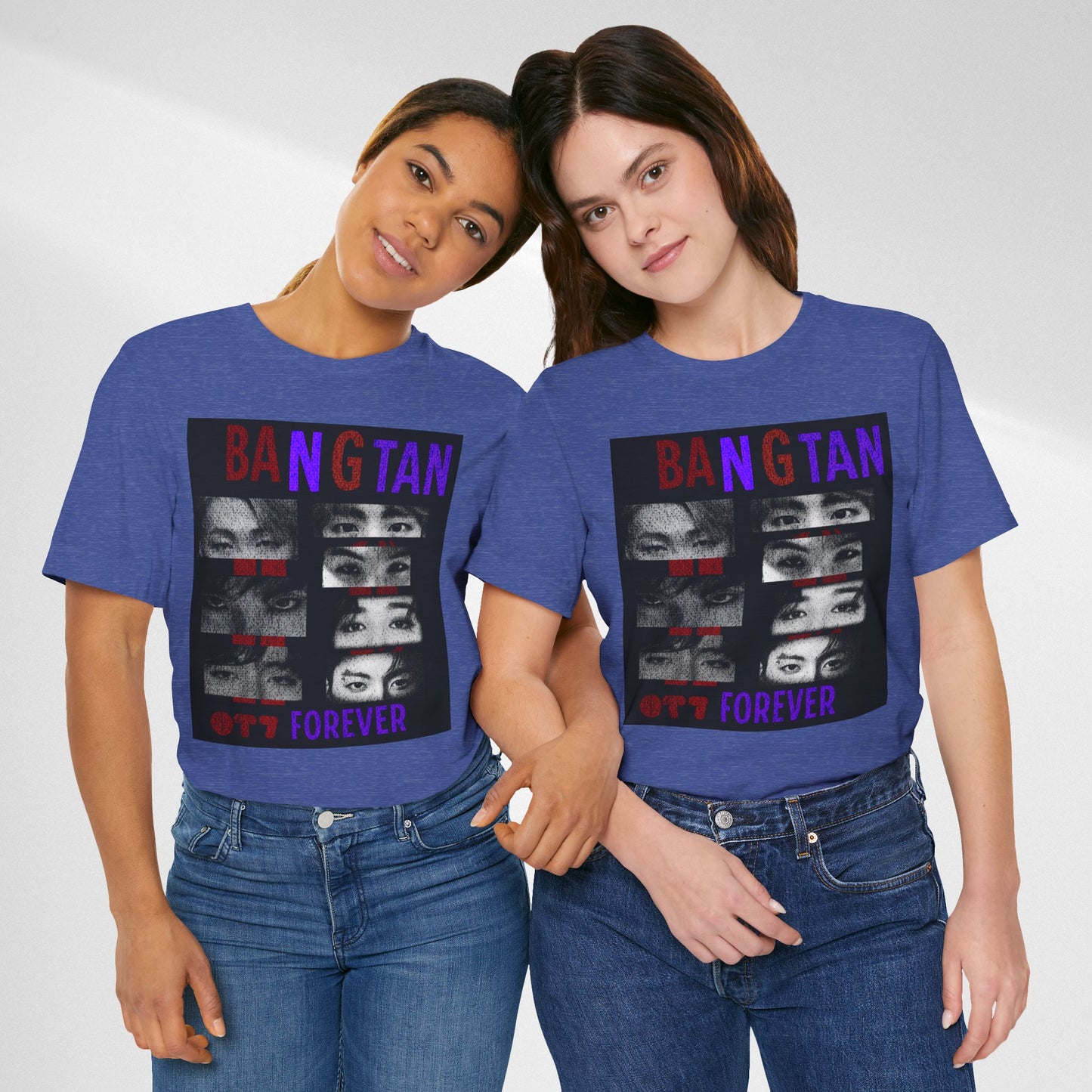 Bangtan Forever BTS Eyes Graphic Tee – K‑Pop Fan Shirt