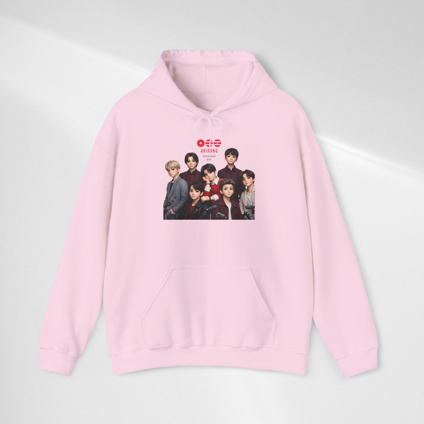 BTS Group Photo Hoodie – Korean Boy Band Pullover