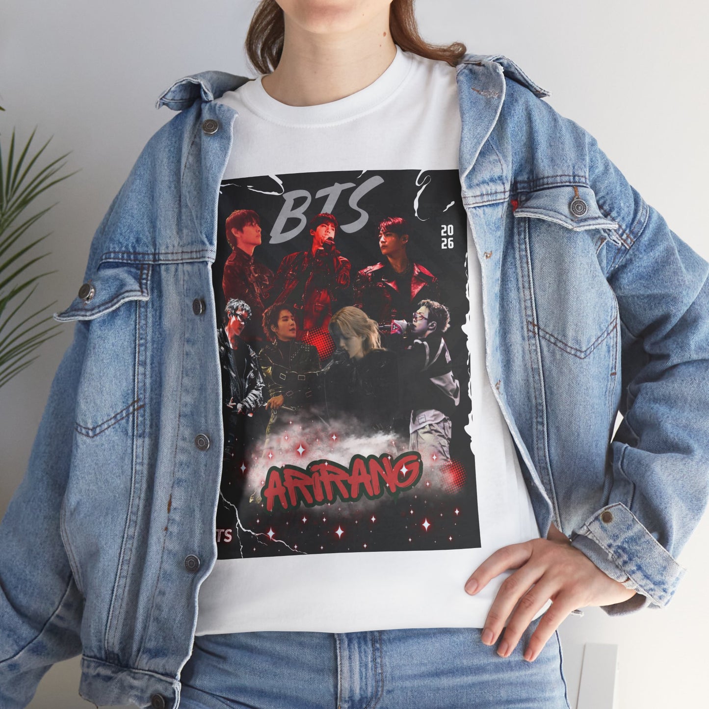 BTS Album Art Graphic Tee — 'Arirang' Fan Shirt