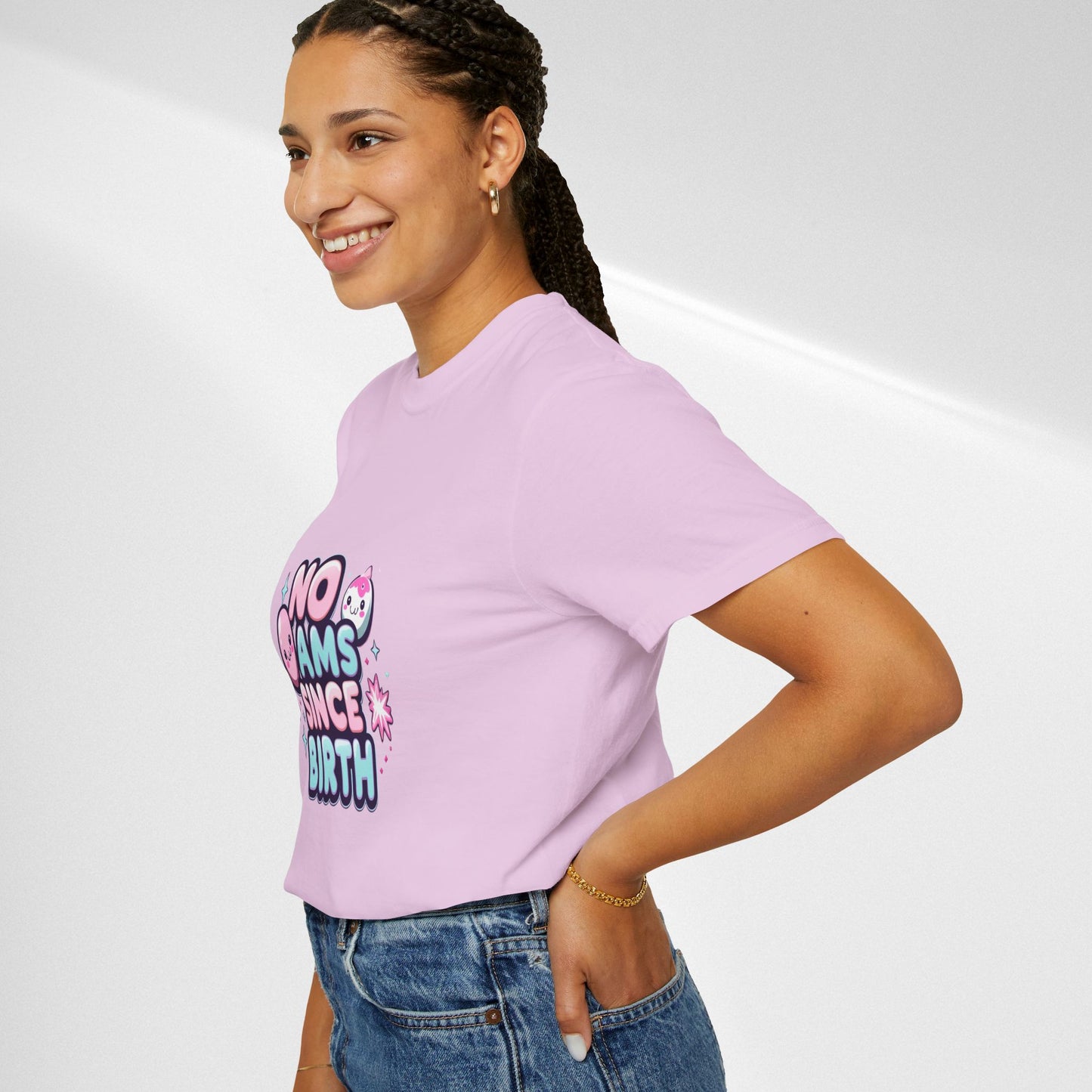 No JAMs Since Birth T-Shirt — Cute Kawaii 'No JAMs Since Birth' Graphic Tee