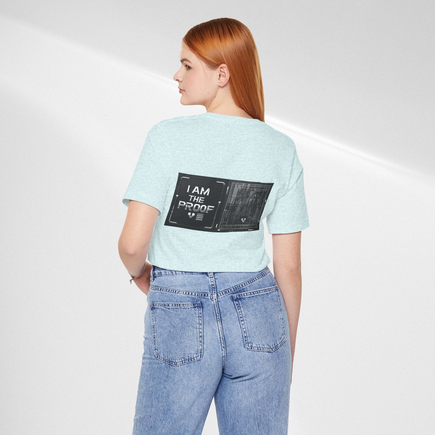 Bulletproof Vest Floral Tee — “I Am The Proof” Graphic T‑Shirt