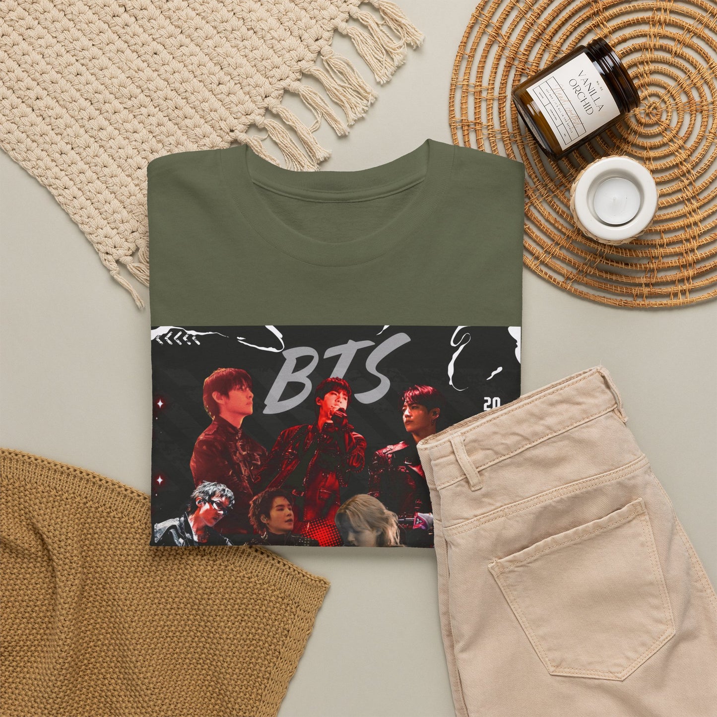 BTS Album Art Graphic Tee — 'Arirang' Fan Shirt
