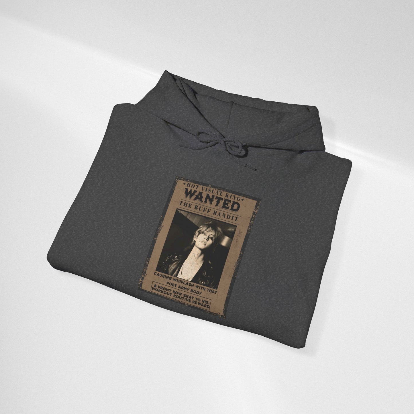 Hoodie Vintage V 'Wanted' Poster Photo Pullover