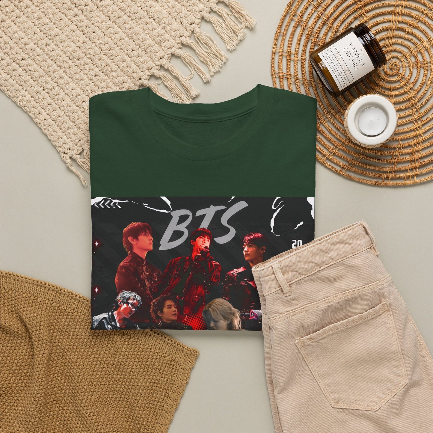 BTS Album Art Graphic Tee — 'Arirang' Fan Shirt