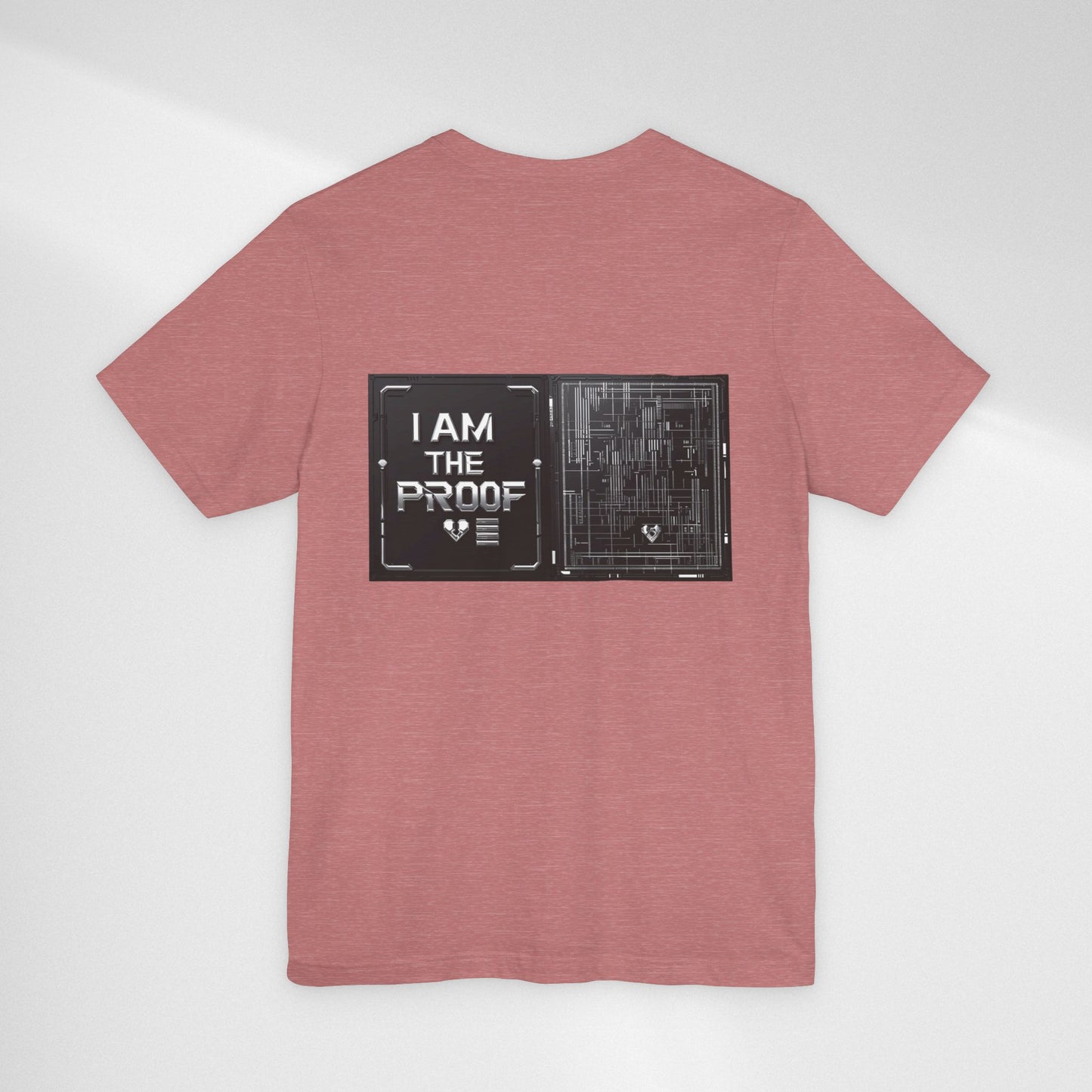 Bulletproof Vest Floral Tee — “I Am The Proof” Graphic T‑Shirt