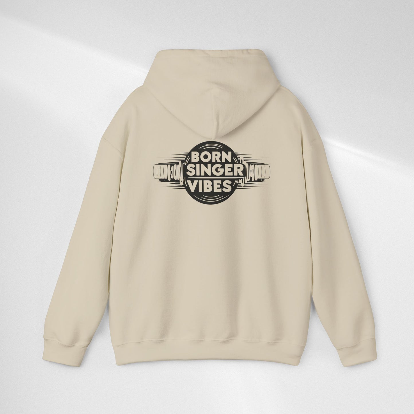 Hoodie - Born Singer Vibes Graphic Pullover