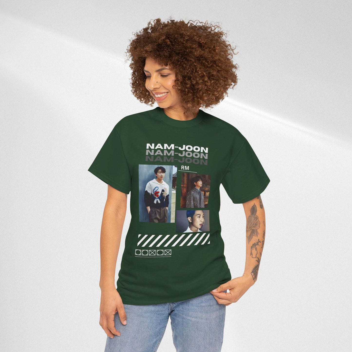 RM (Nam-Joon) Photo Collage K-Pop Graphic Tee