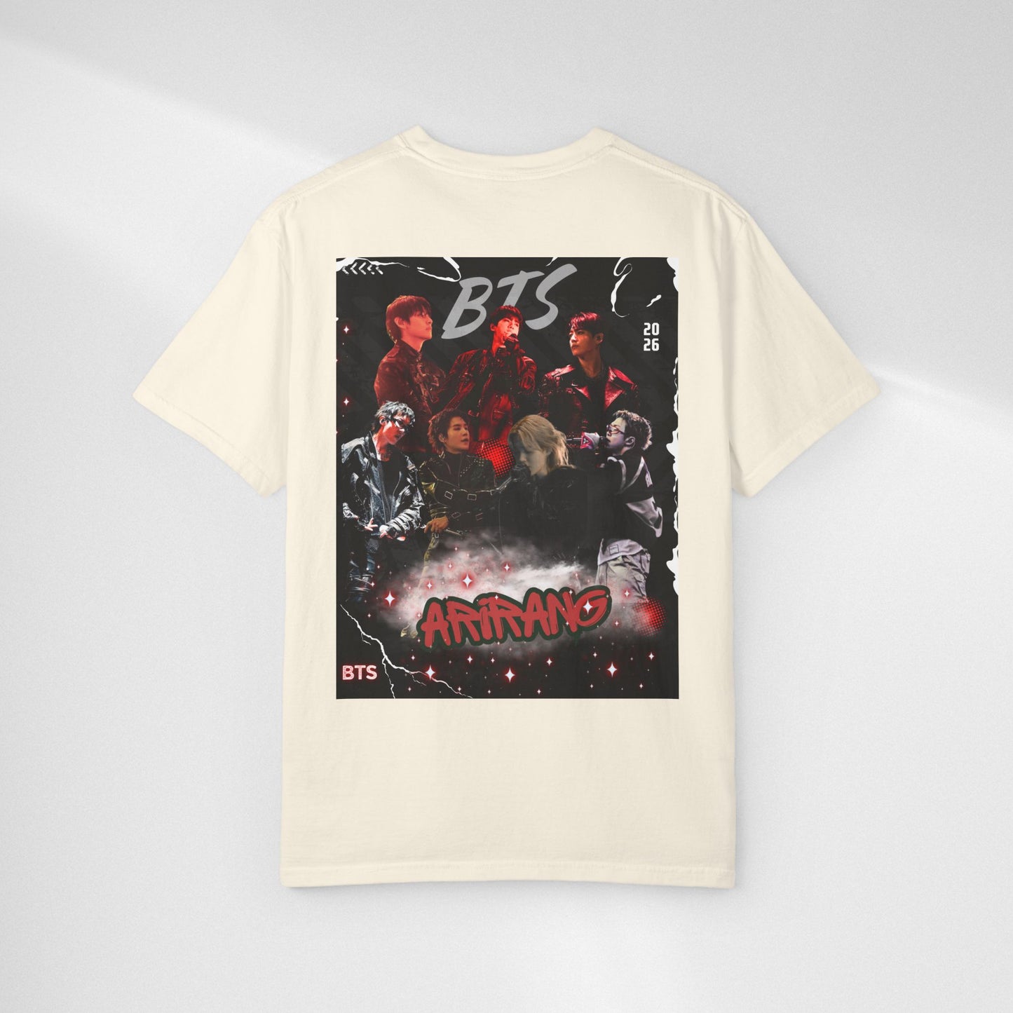 BTS ARIRANG Graphic T-Shirt — "Arirang" BTS Style Concert Tee