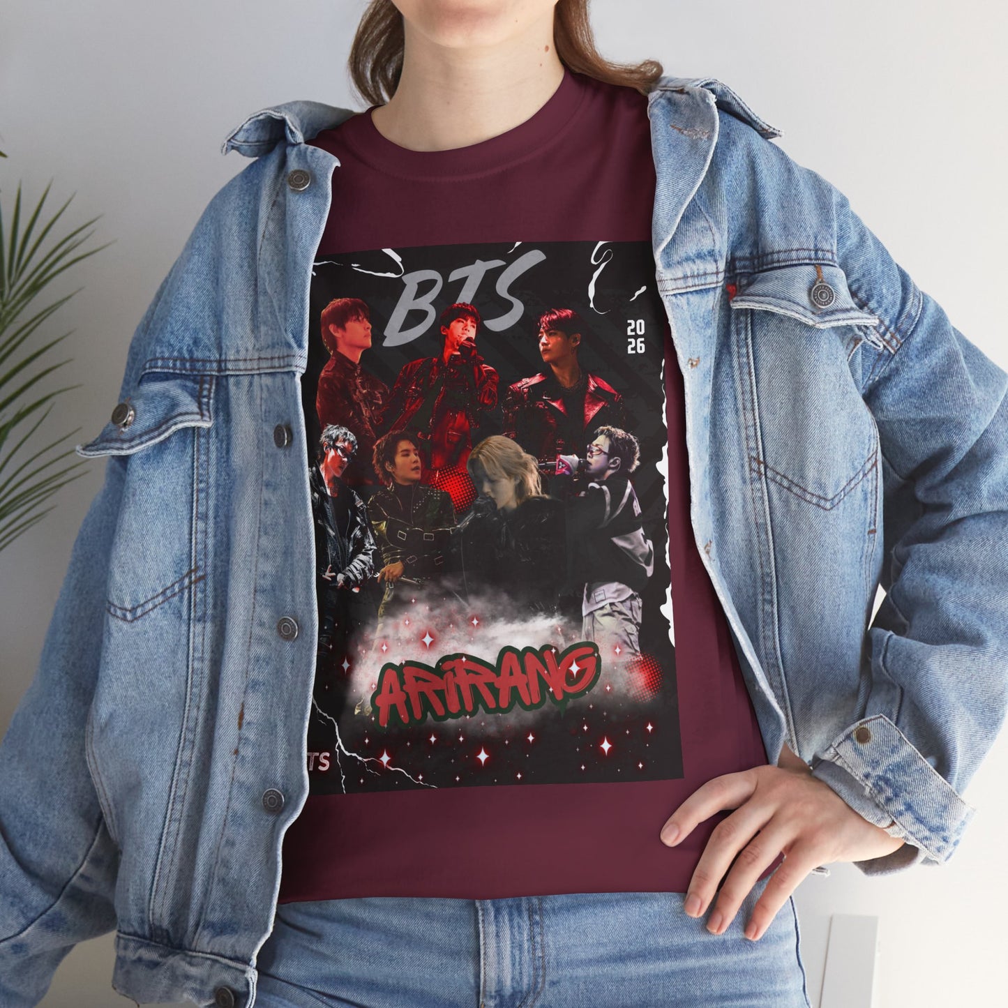 BTS Album Art Graphic Tee — 'Arirang' Fan Shirt