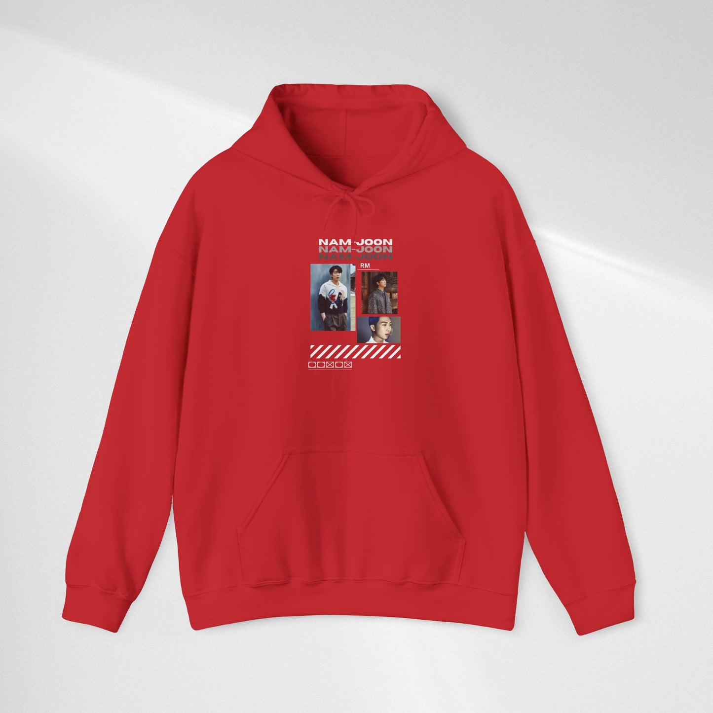 NAMJOON Hoodie — Retro Filmstrip Portrait Pullover