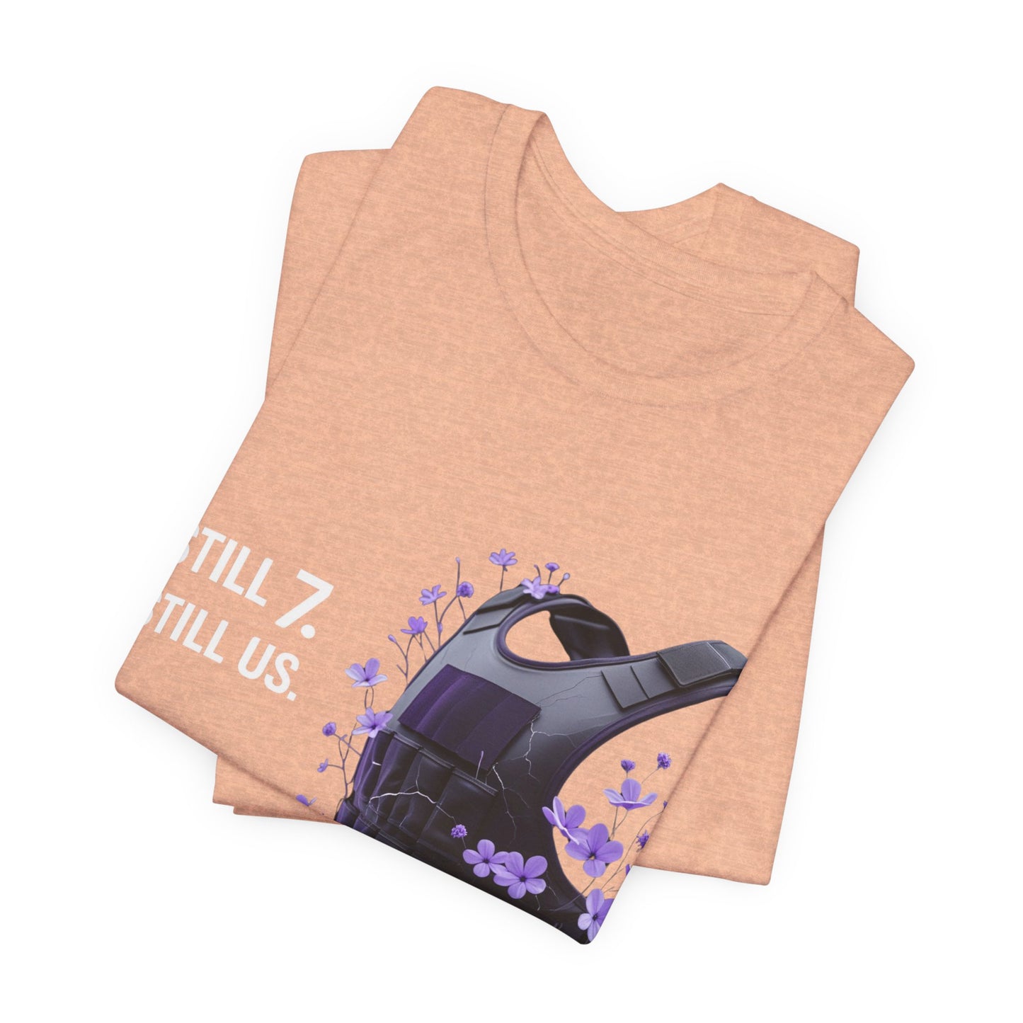 Bulletproof Vest Floral Tee — “I Am The Proof” Graphic T‑Shirt