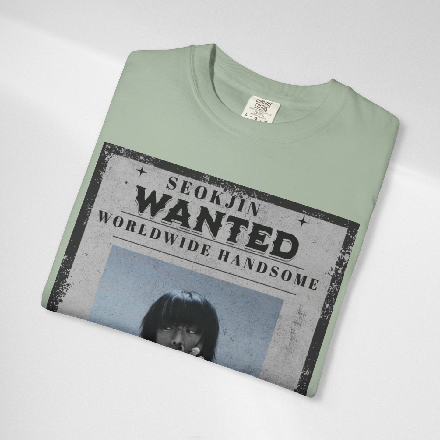 Seokjin "Wanted: Worldwide Handsome" Graphic T-Shirt