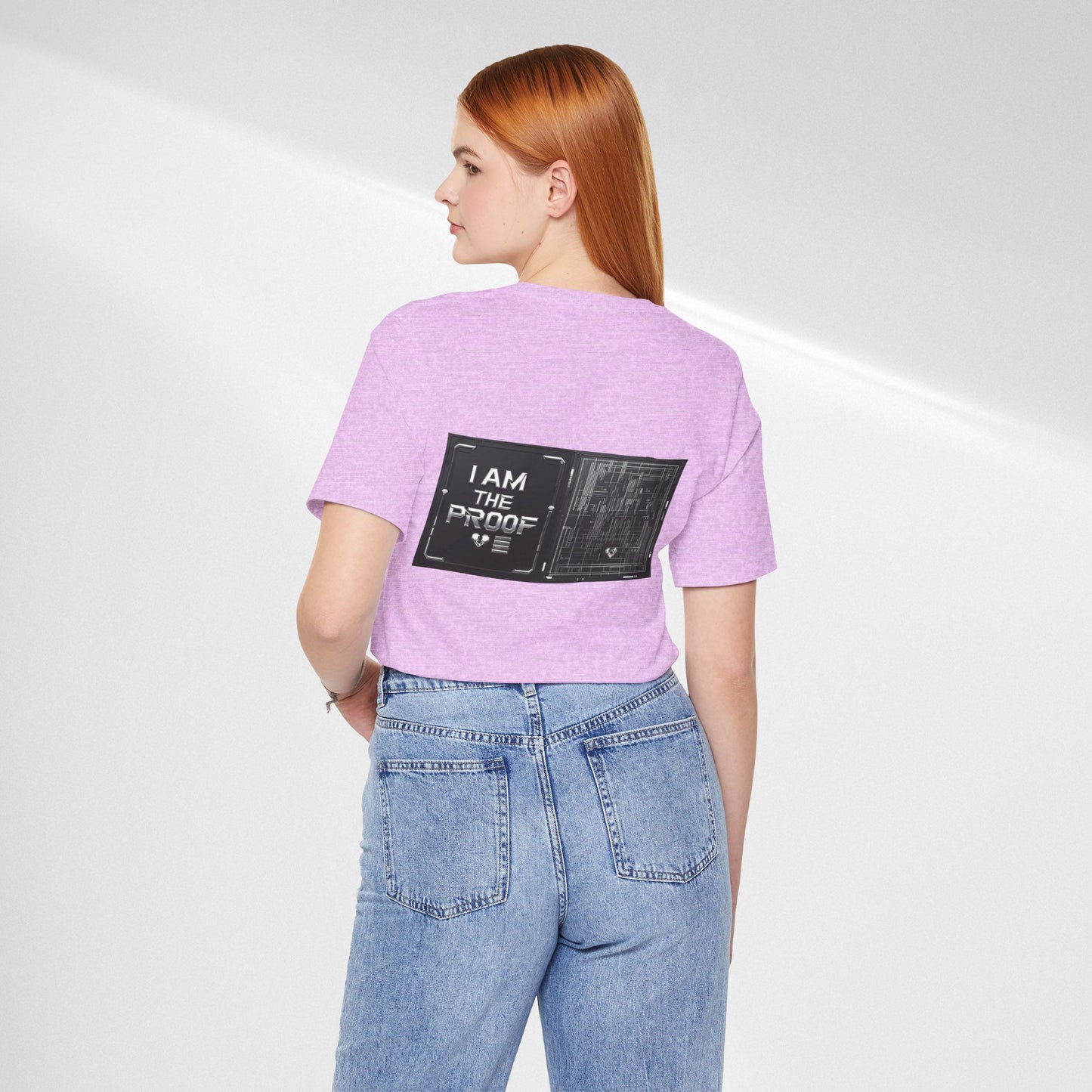 Bulletproof Vest Floral Tee — “I Am The Proof” Graphic T‑Shirt