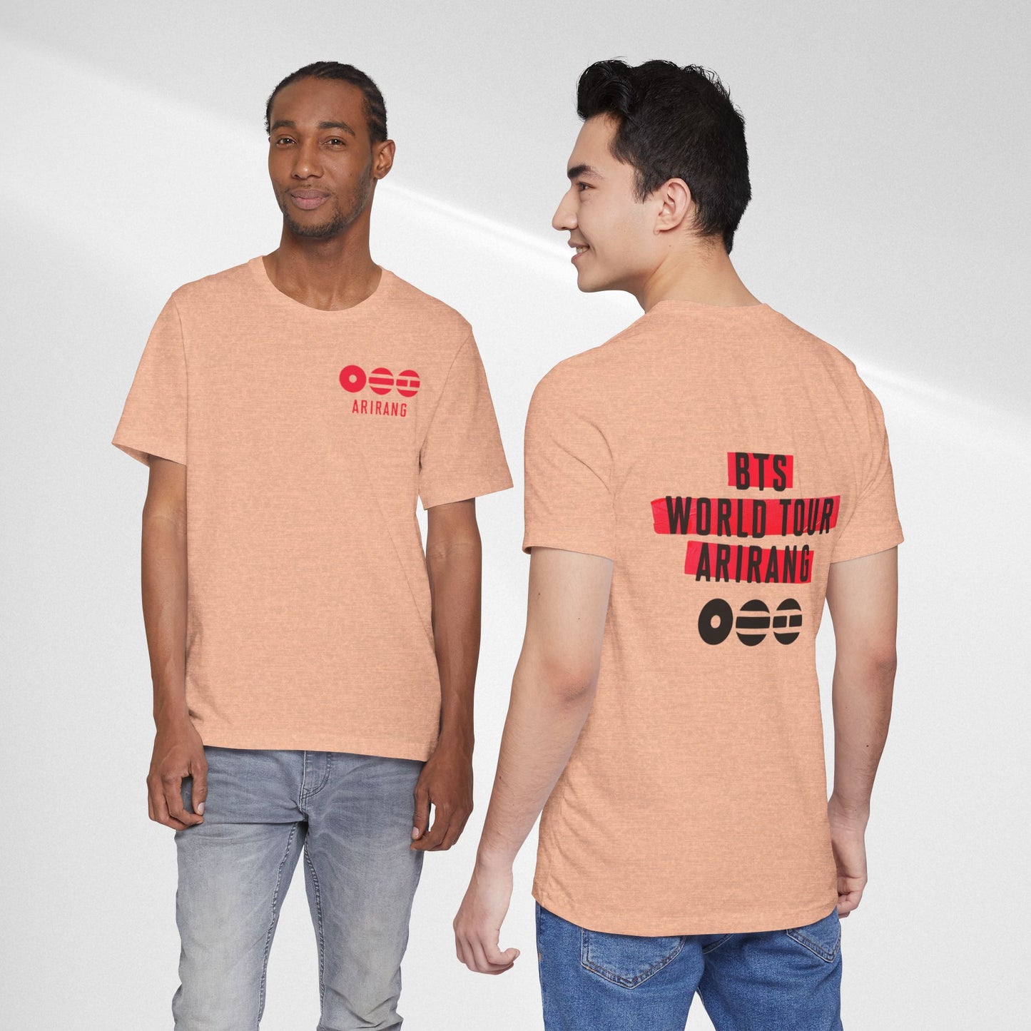 BTS World Tour ARIRANG Tour Tee — Fan Concert T‑Shirt