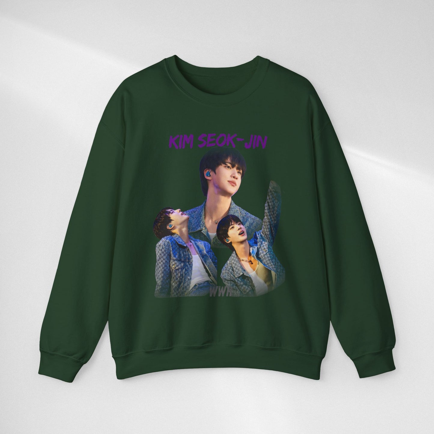 JIN Photo Collage Crewneck Sweatshirt