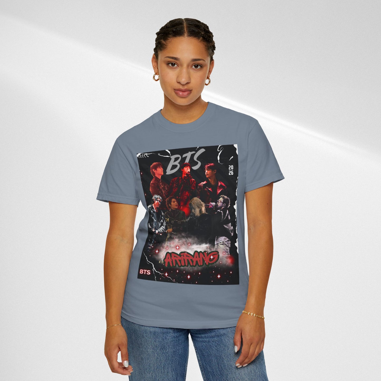 BTS ARIRANG Graphic T-Shirt — "Arirang" BTS Style Concert Tee