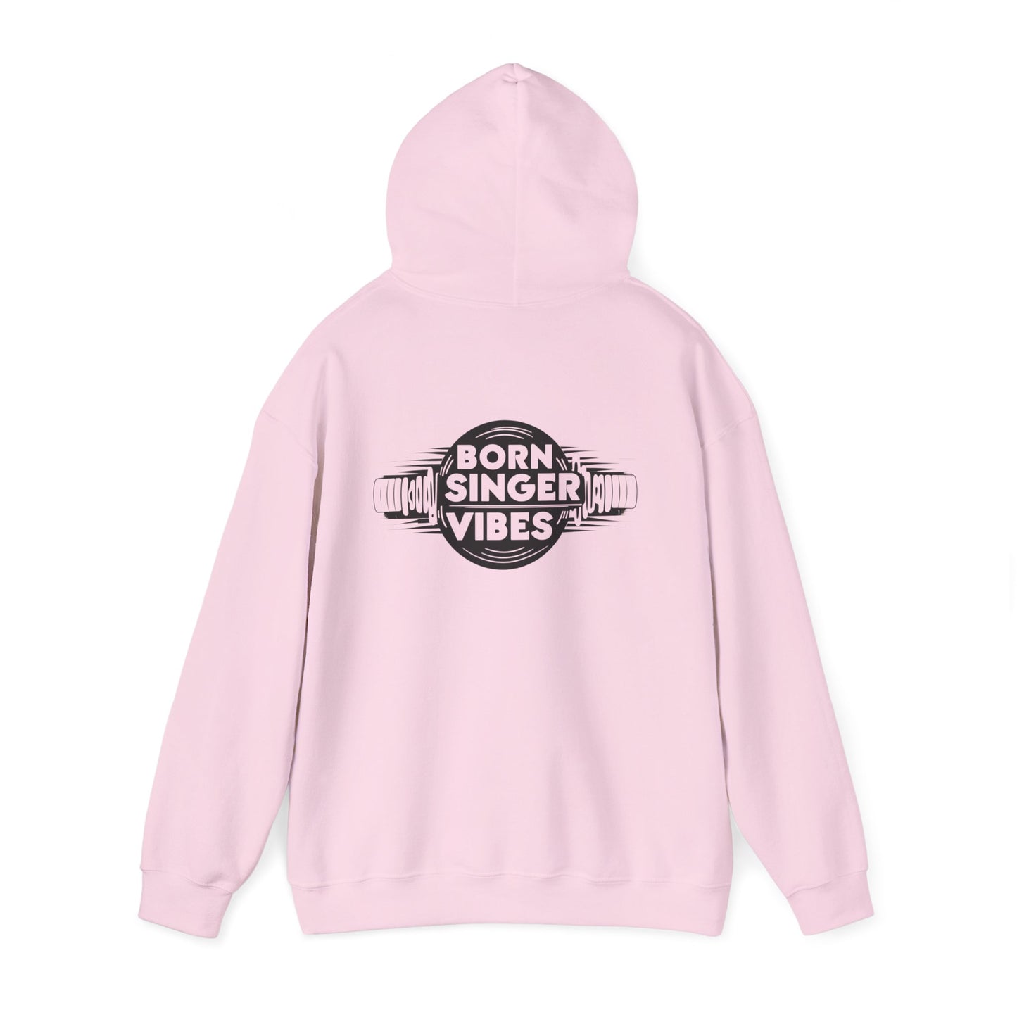 Hoodie - Born Singer Vibes Graphic Pullover