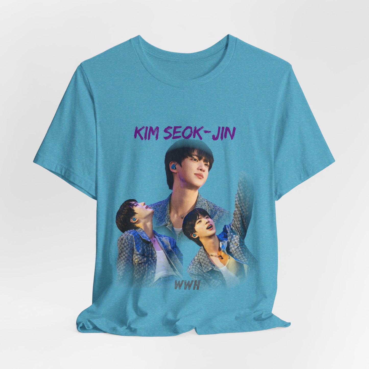 K-Pop Idol Photo Tee — 'Kim Seok-Jin' Graphic T-Shirt