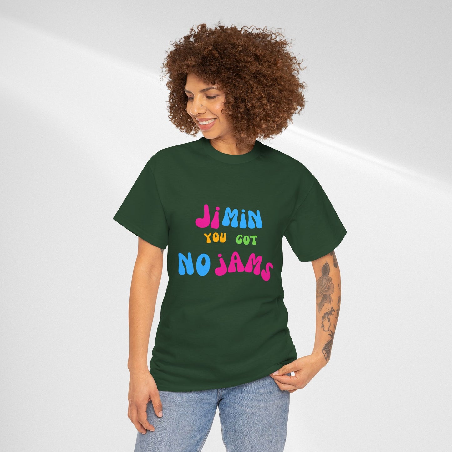 Jimin You Got No Jams T-Shirt — Colorful K-Pop Fan Tee