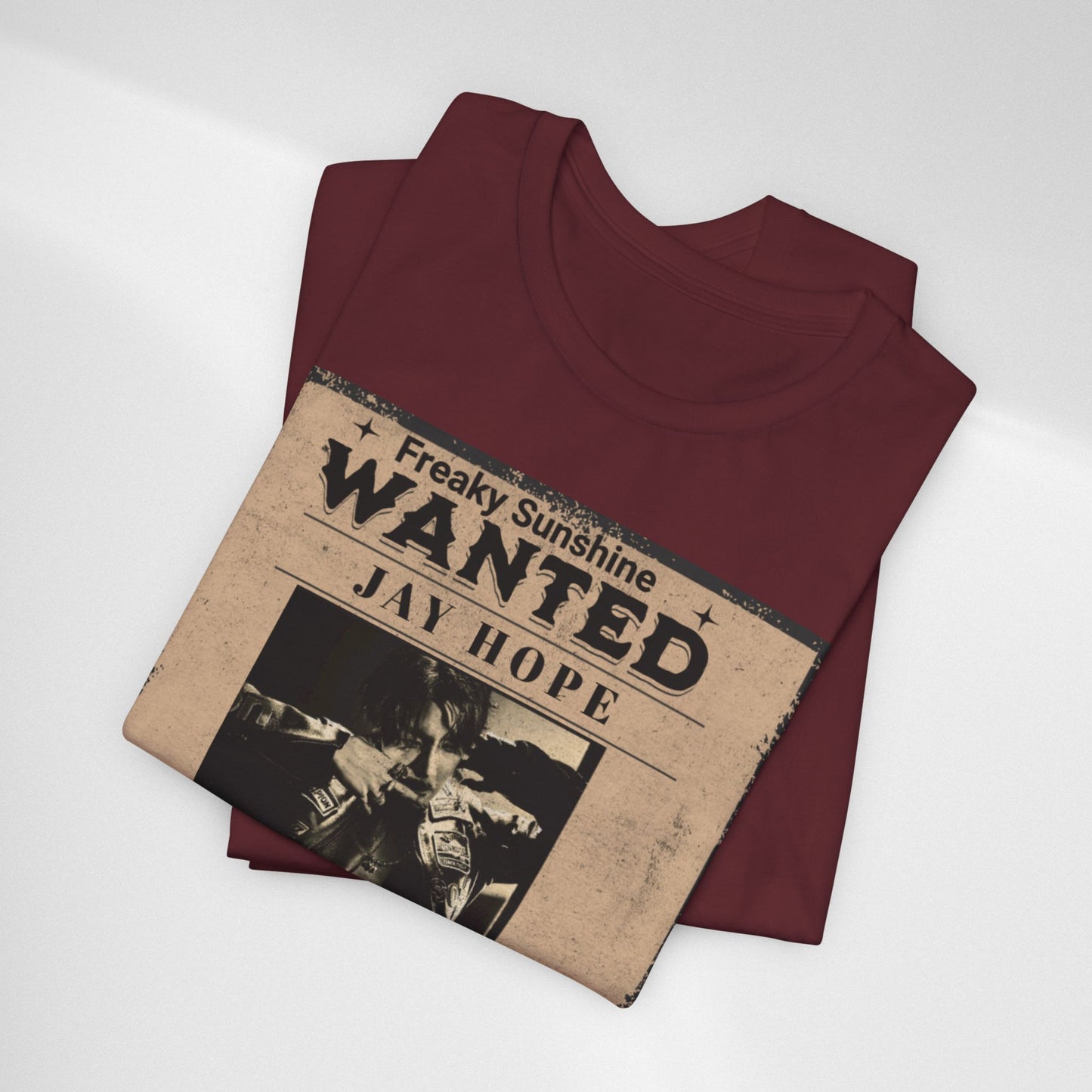 Wanted Poster Jay Hope T-Shirt — Vintage Western Graphic Tee
