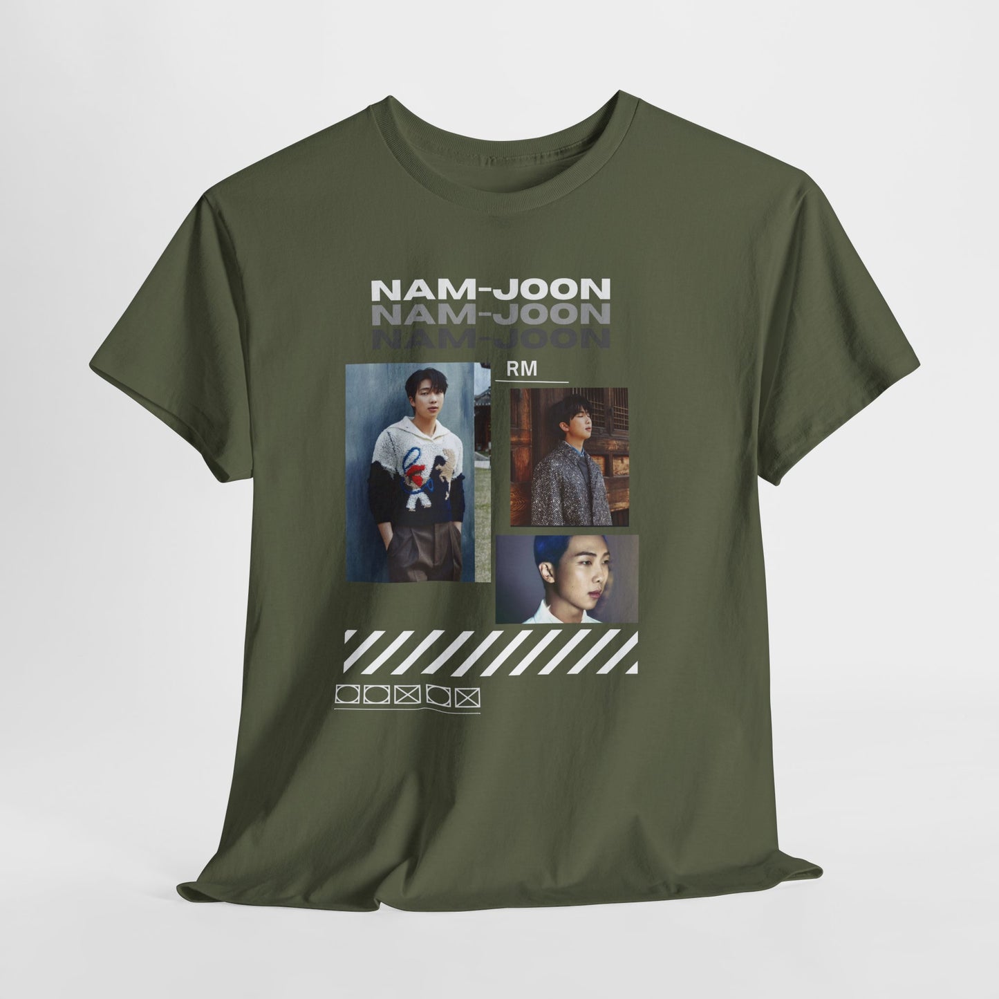 RM (Nam-Joon) Photo Collage K-Pop Graphic Tee