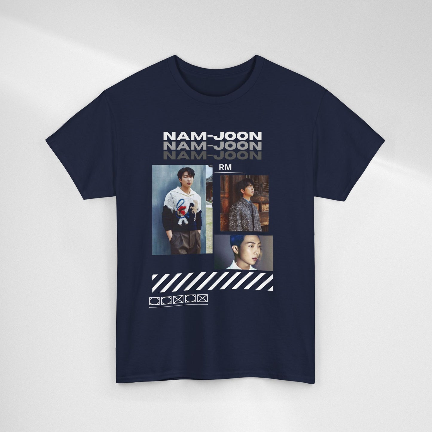 RM (Nam-Joon) Photo Collage K-Pop Graphic Tee