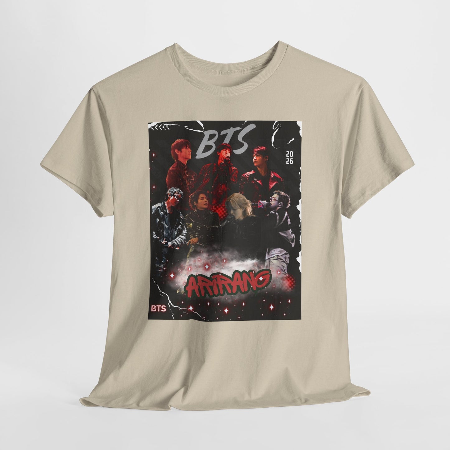 BTS Album Art Graphic Tee — 'Arirang' Fan Shirt