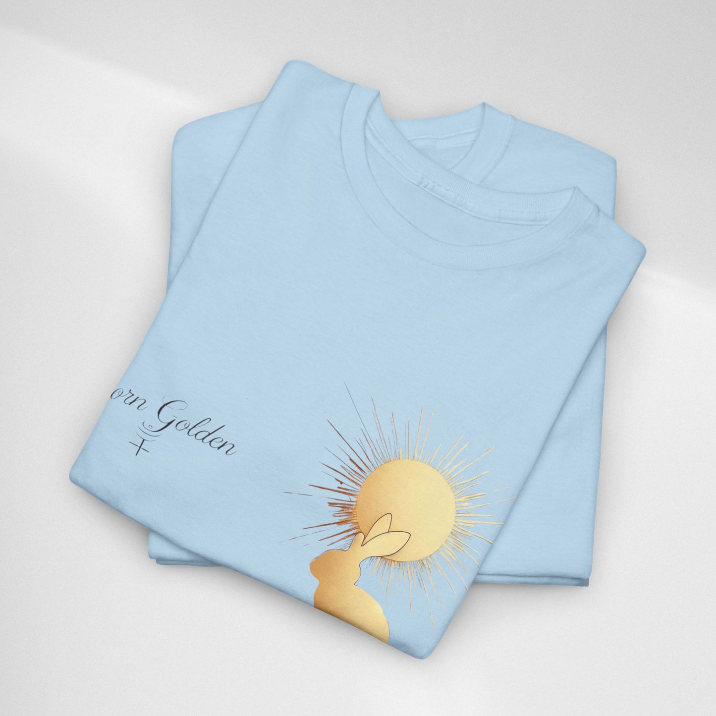 JK Golden Child T-Shirt — 'Born Golden' Cute Kids Illustration Tee