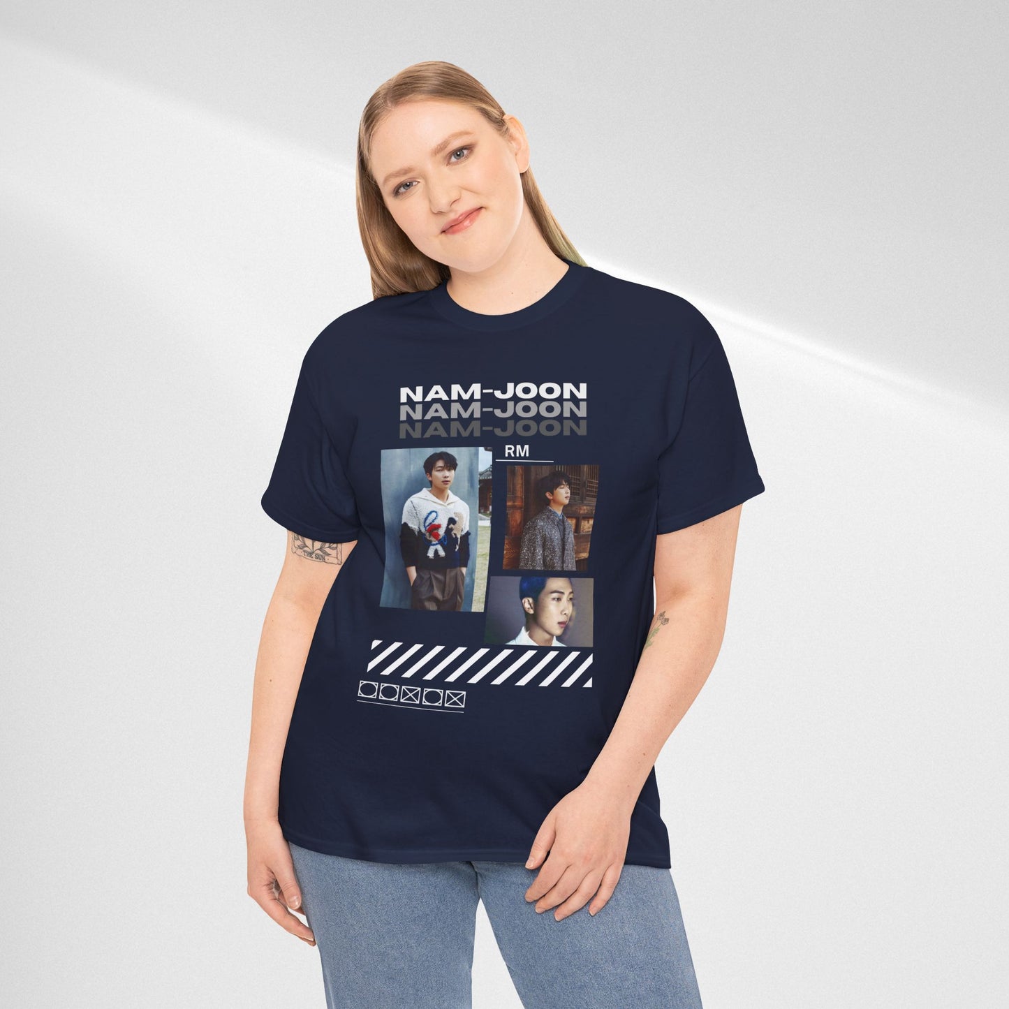 RM (Nam-Joon) Photo Collage K-Pop Graphic Tee