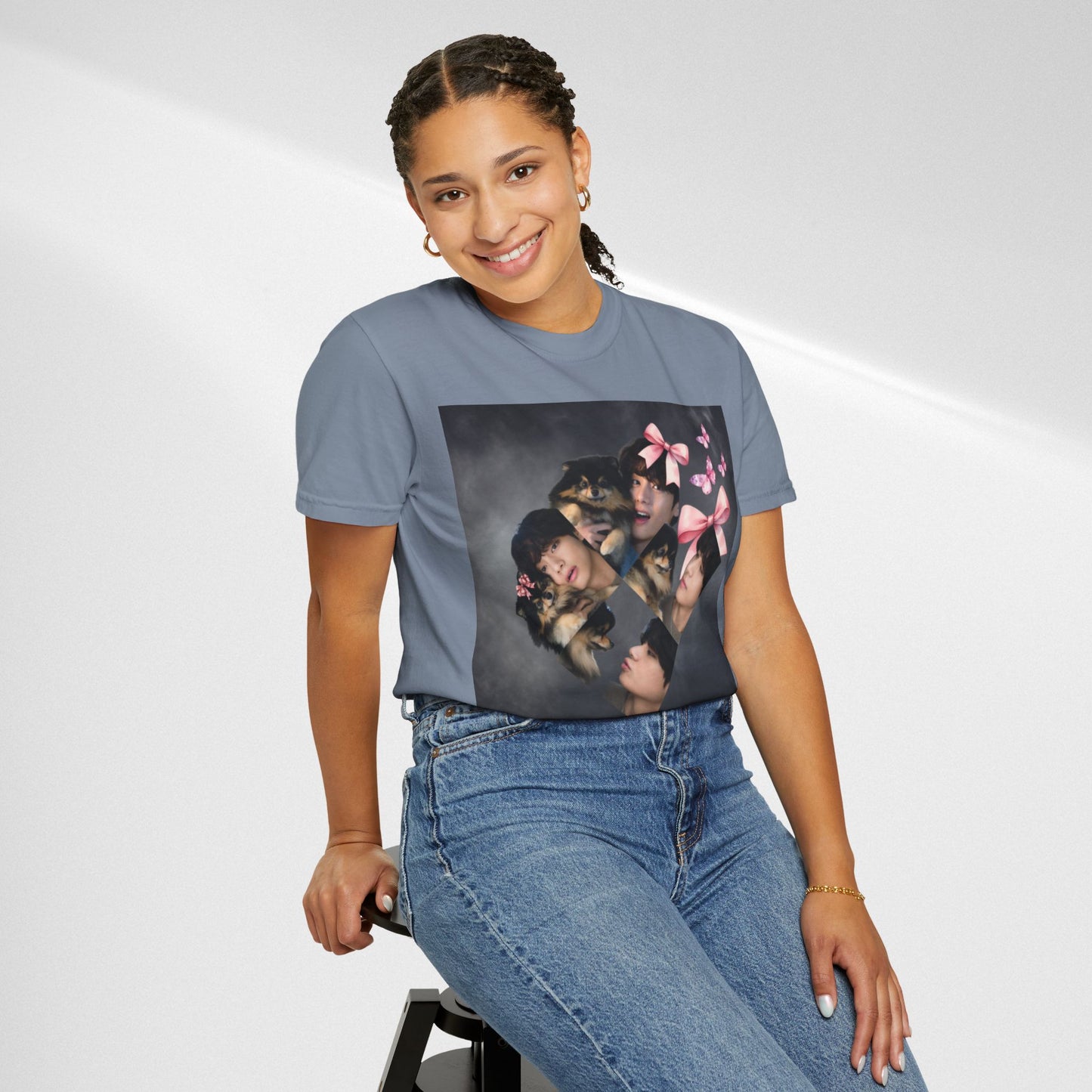 V Too Sweet to Handle T-Shirt — Cute Vintage Photo Collage Tee