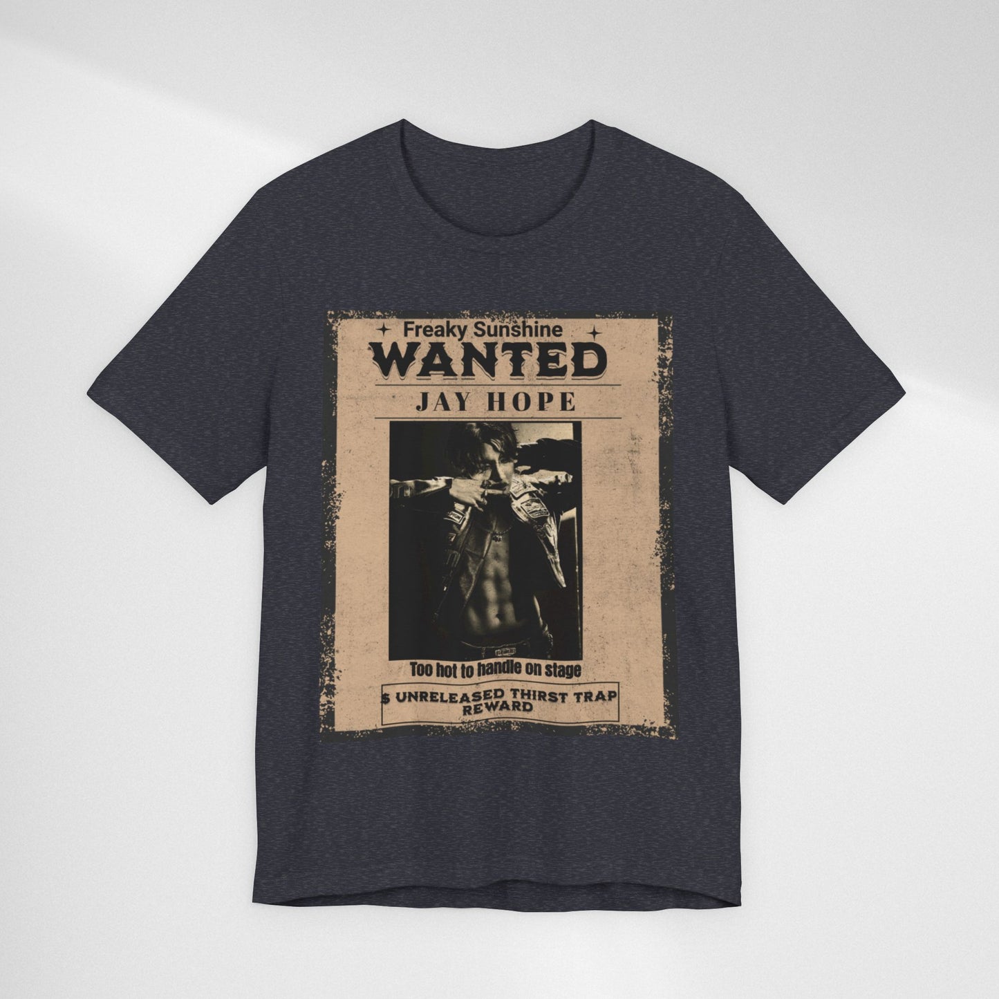 Wanted Poster Jay Hope T-Shirt — Vintage Western Graphic Tee