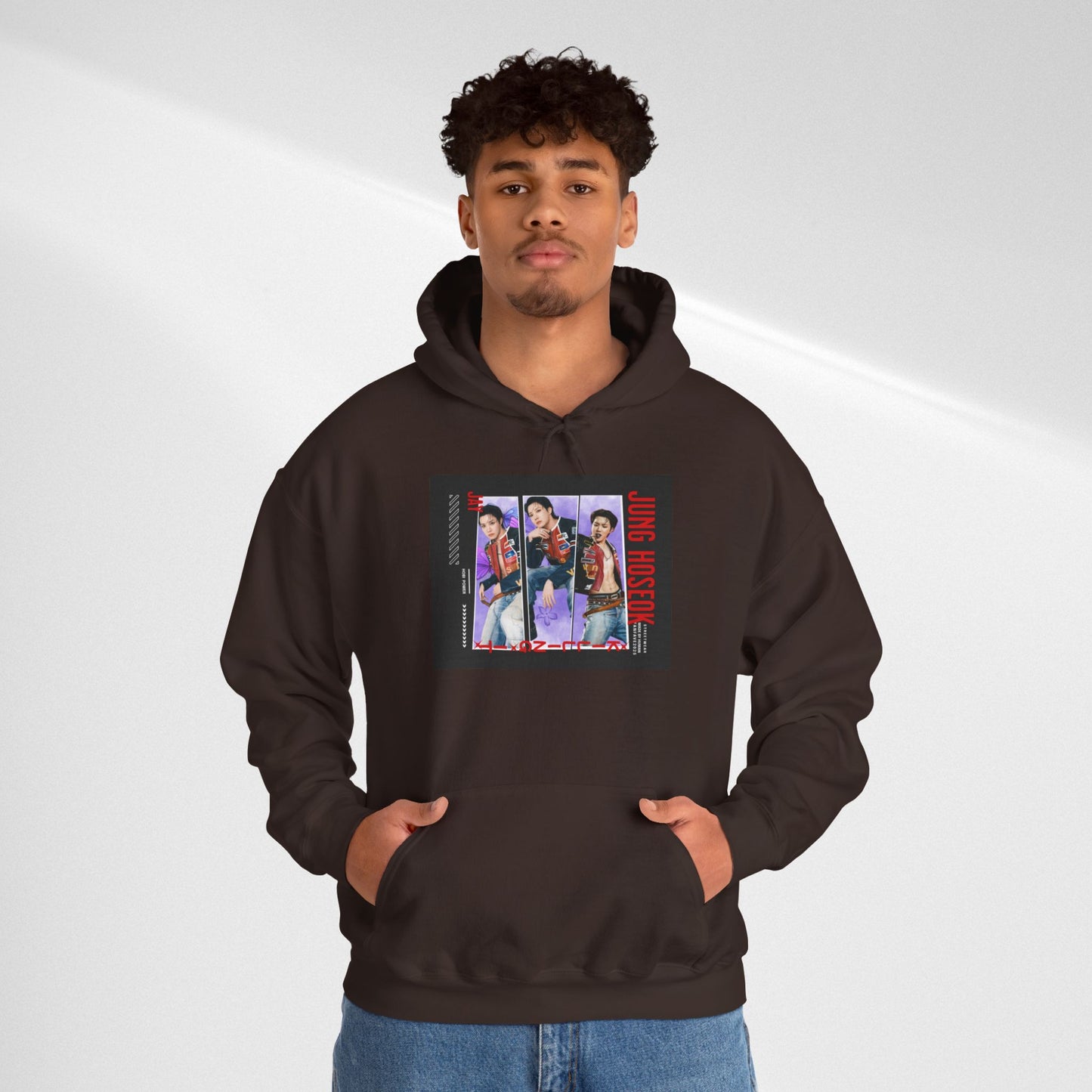 JHOPE Retro Band Photo Hoodie — Vintage Concert Graphic Pullover