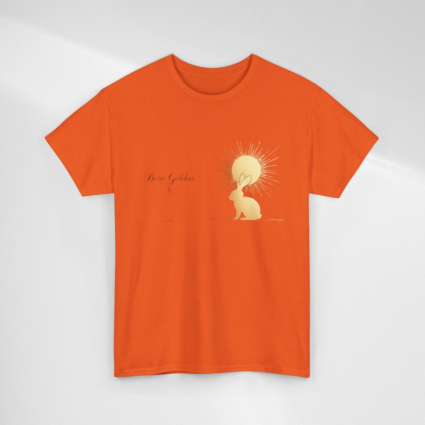 JK Golden Child T-Shirt — 'Born Golden' Cute Kids Illustration Tee
