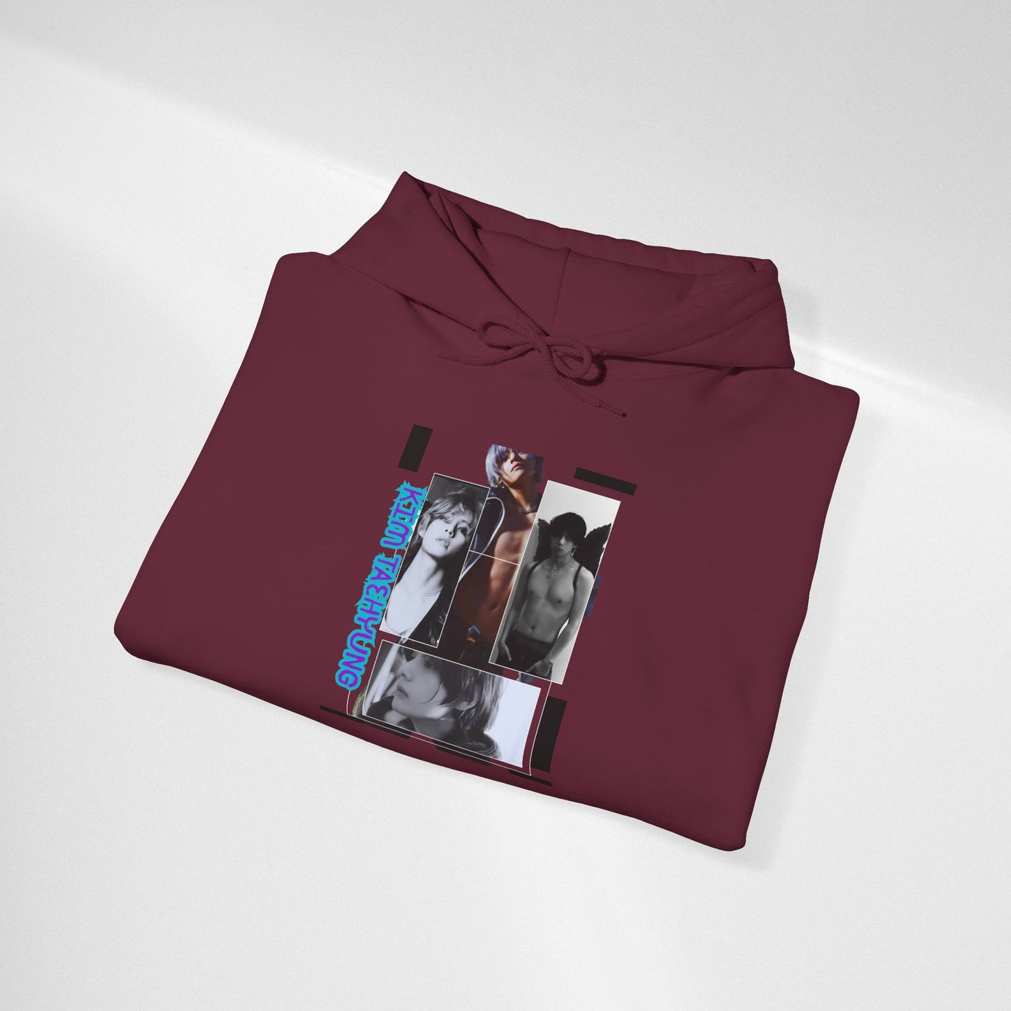 TAE Hoodie — Graphic Photo Collage 'Goth Romance' Streetwear Pullover