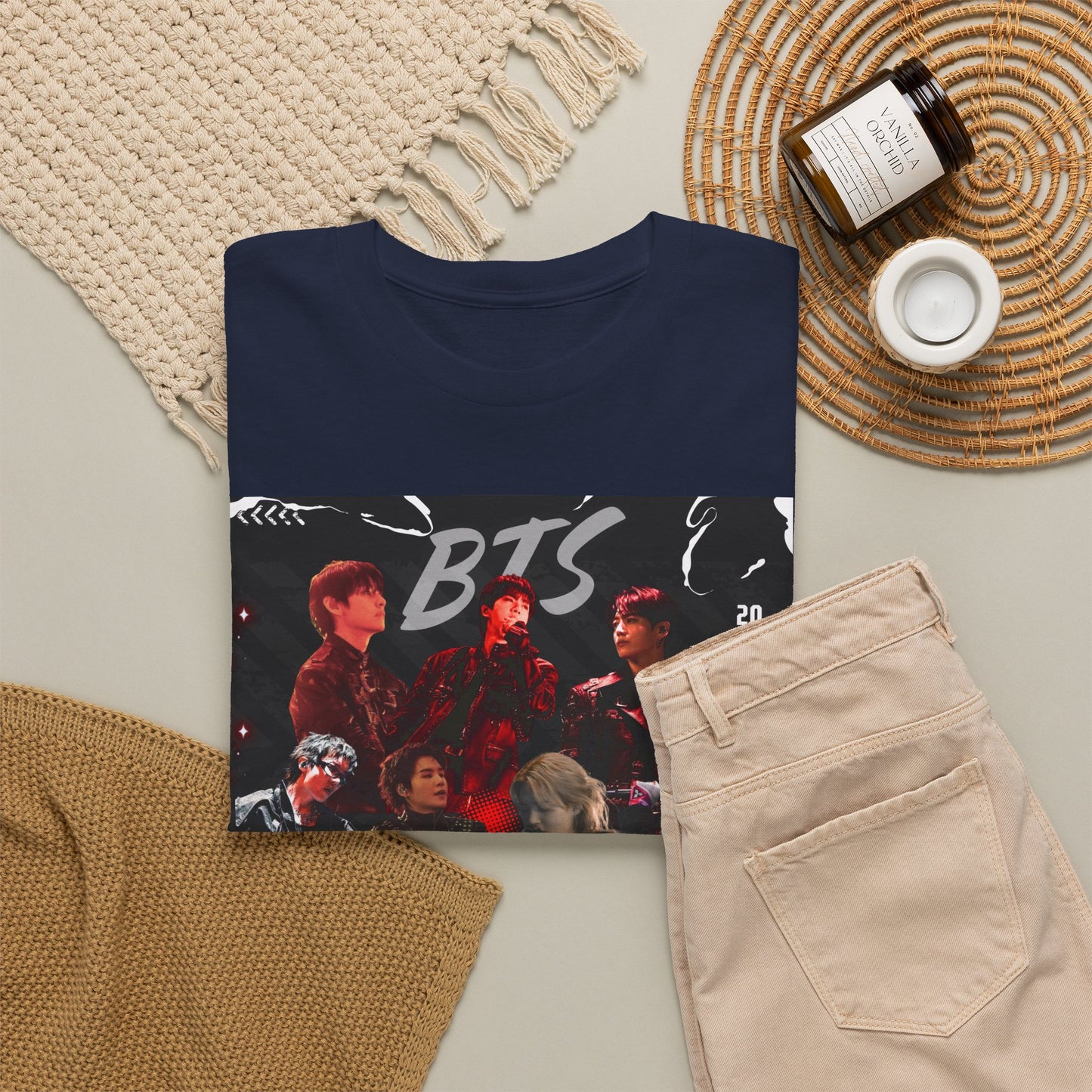 BTS Album Art Graphic Tee — 'Arirang' Fan Shirt