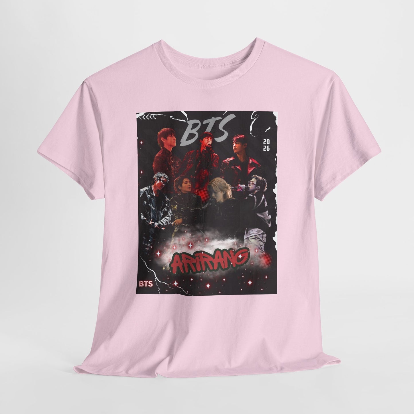 BTS Album Art Graphic Tee — 'Arirang' Fan Shirt