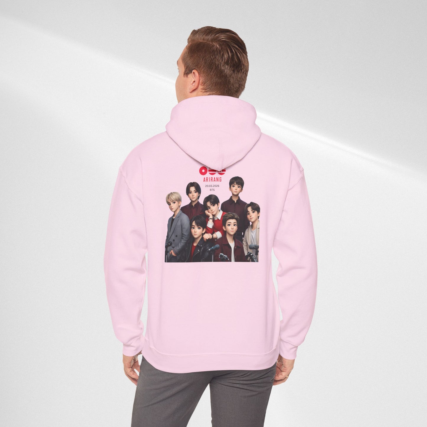BTS Group Photo Hoodie – Korean Boy Band Pullover