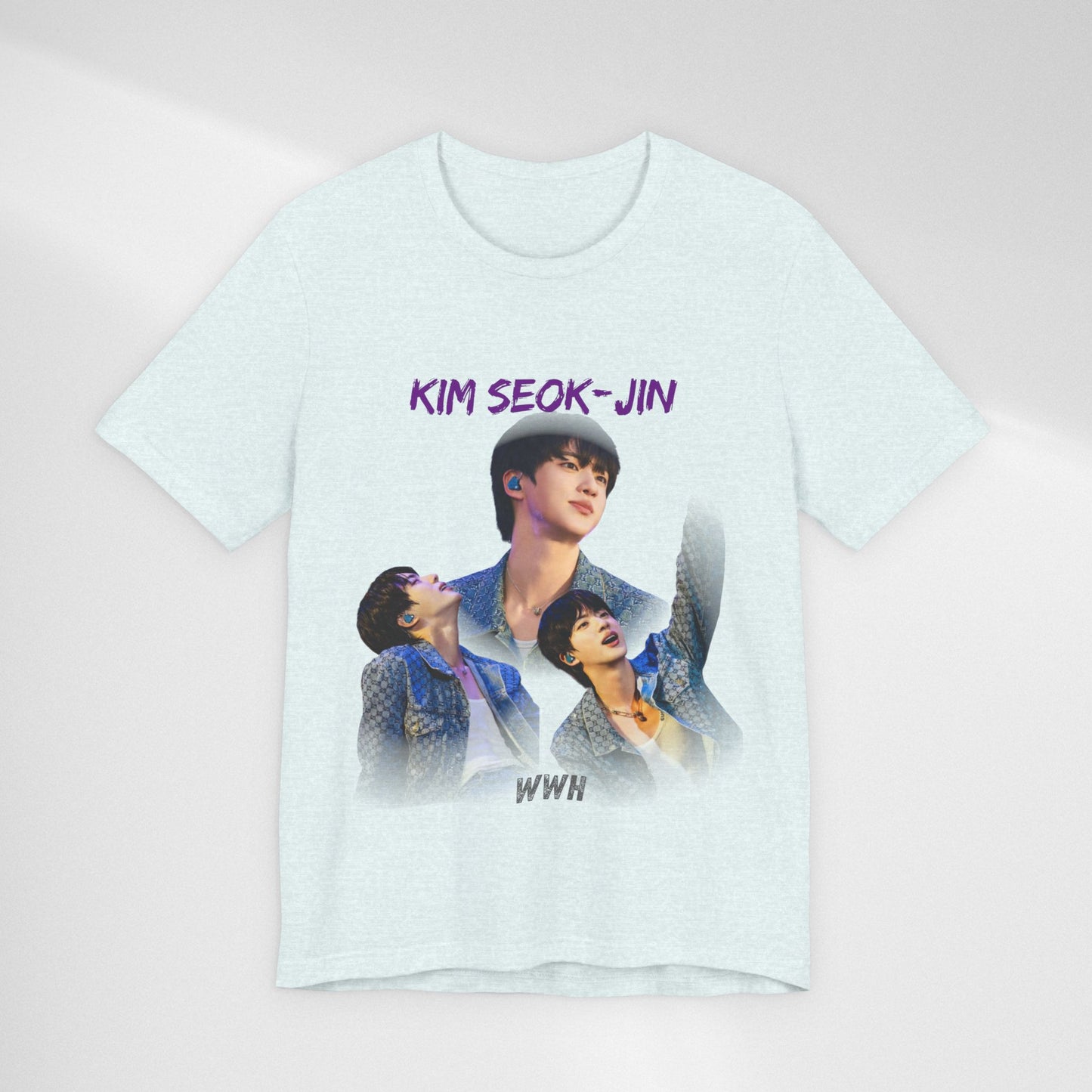 K-Pop Idol Photo Tee — 'Kim Seok-Jin' Graphic T-Shirt