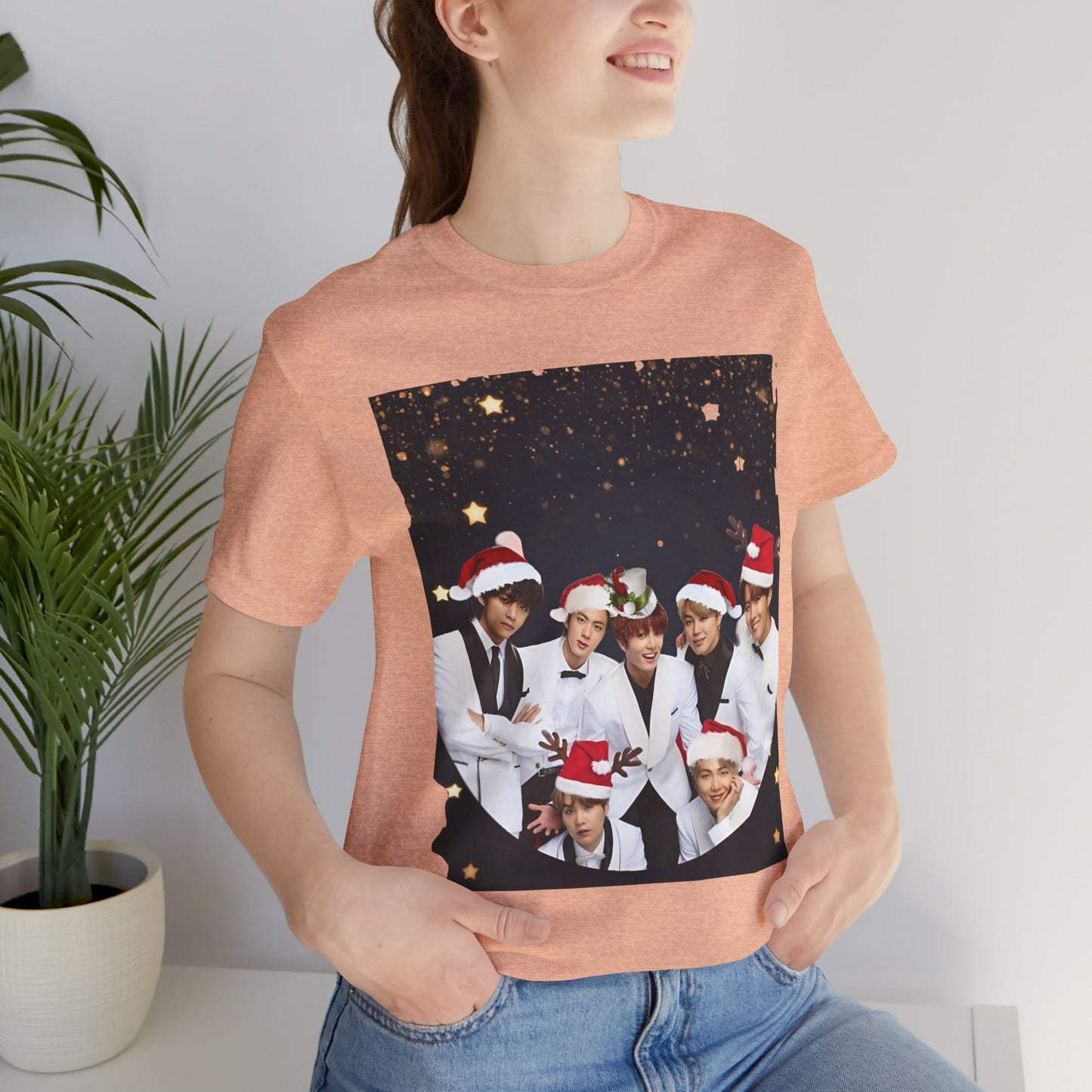 BTS Holiday Photo Crew Christmas Tee