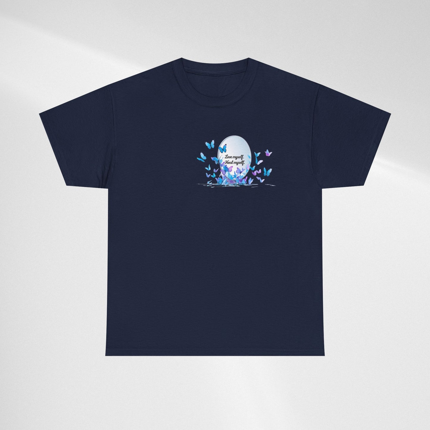 Butterfly Moon T-Shirt — "Strength Through Change" Inspirational Tee