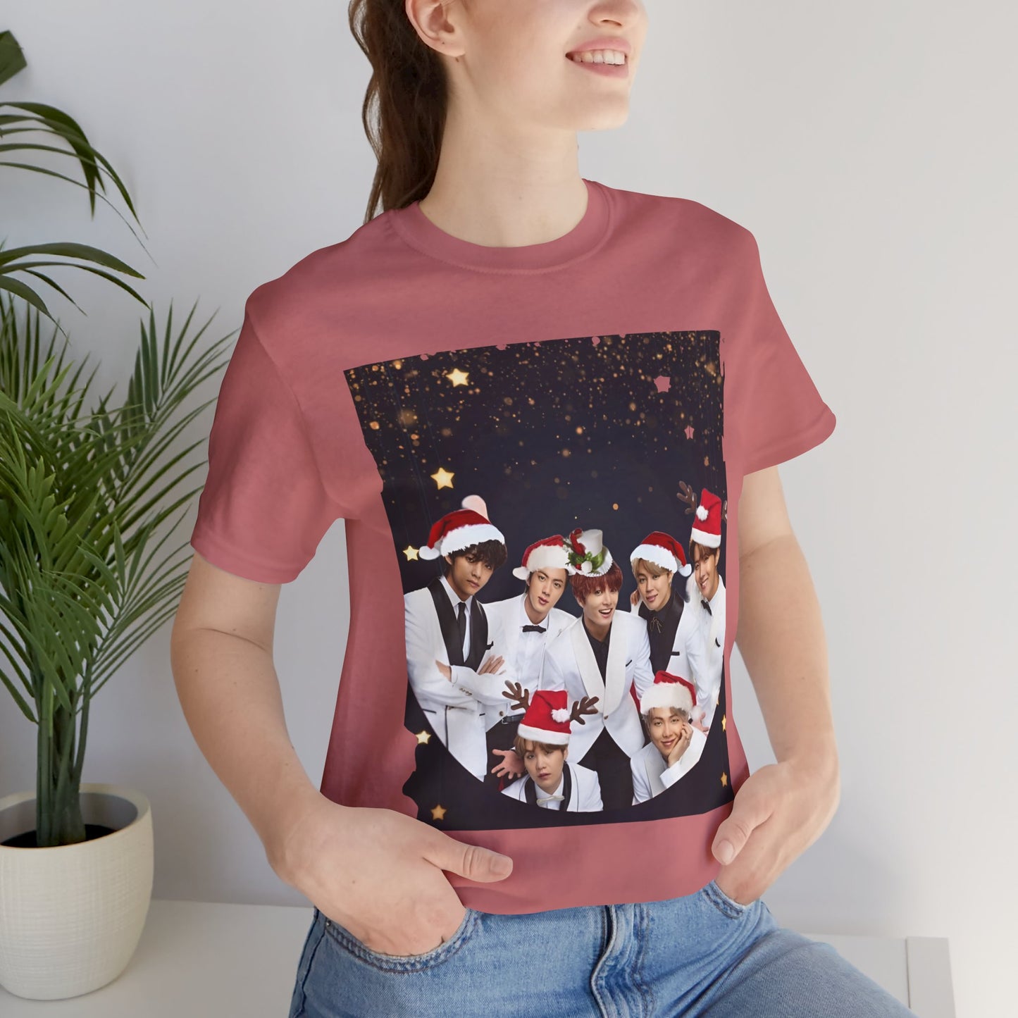 BTS Holiday Photo Crew Christmas Tee