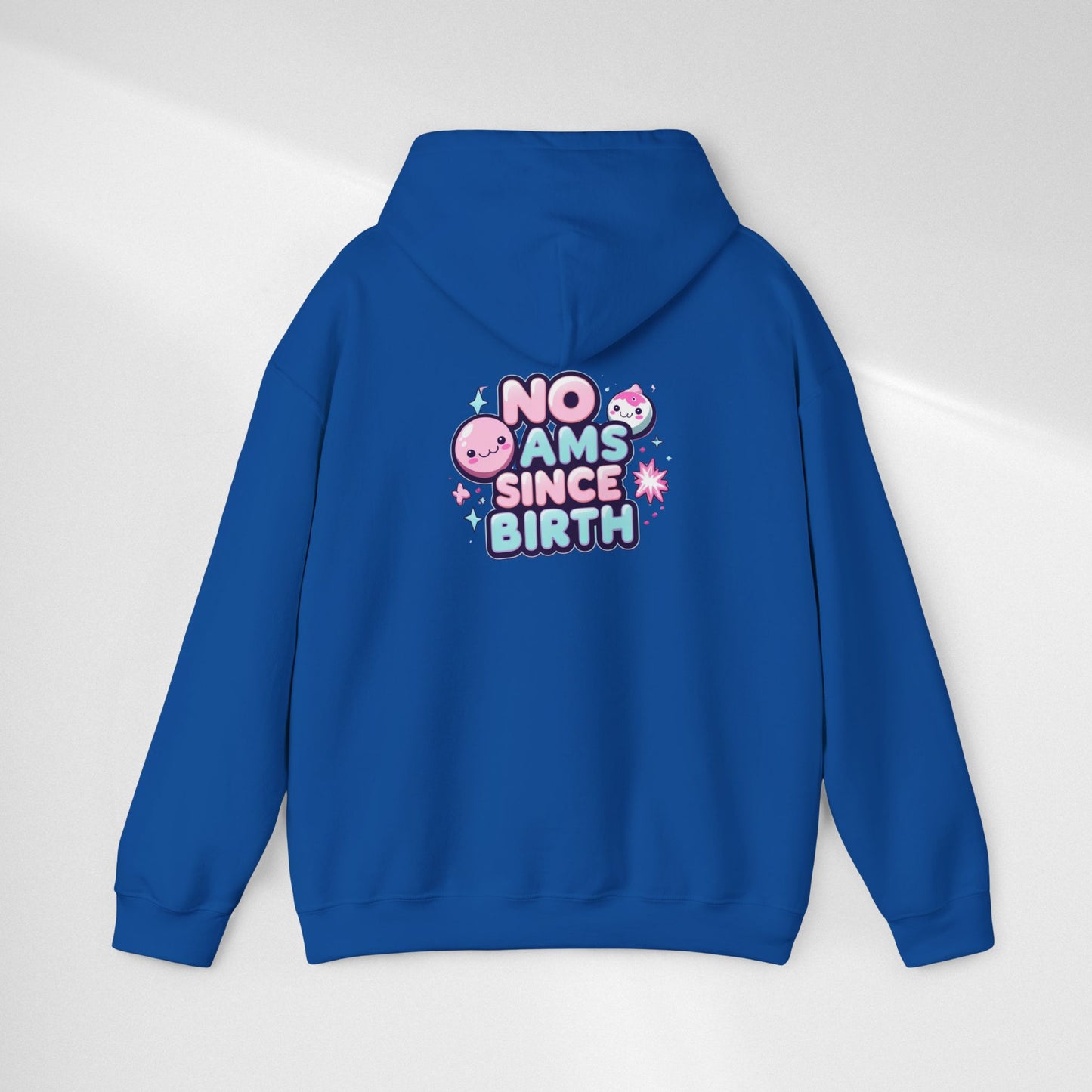 Hoodie — "No Jams Since Birth" Cute Kawaii Graphic Pullover