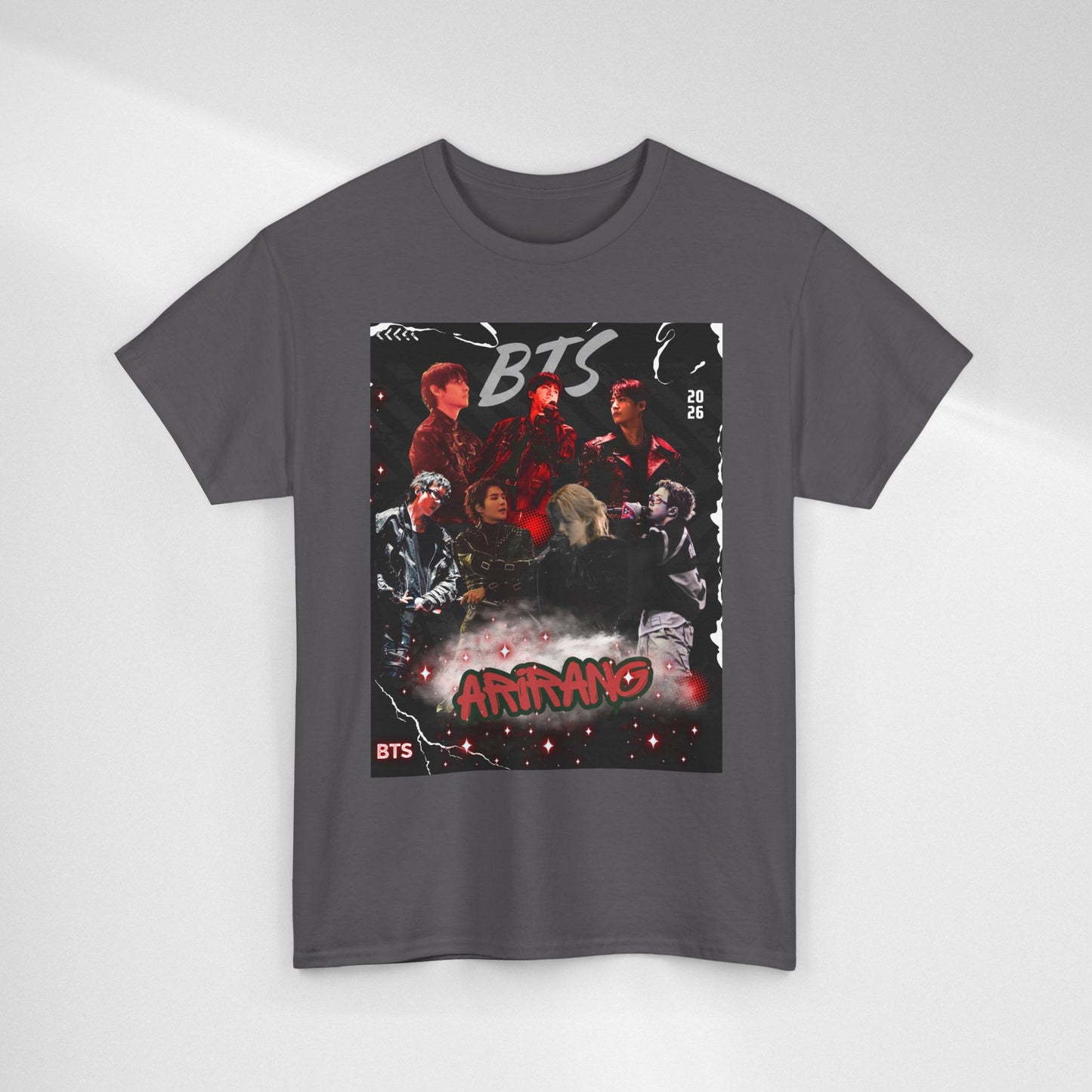 BTS Album Art Graphic Tee — 'Arirang' Fan Shirt