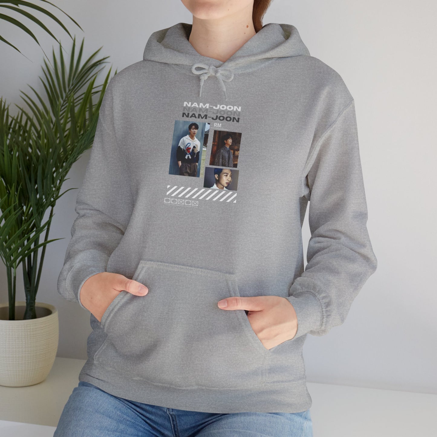 NAMJOON Hoodie — Retro Filmstrip Portrait Pullover